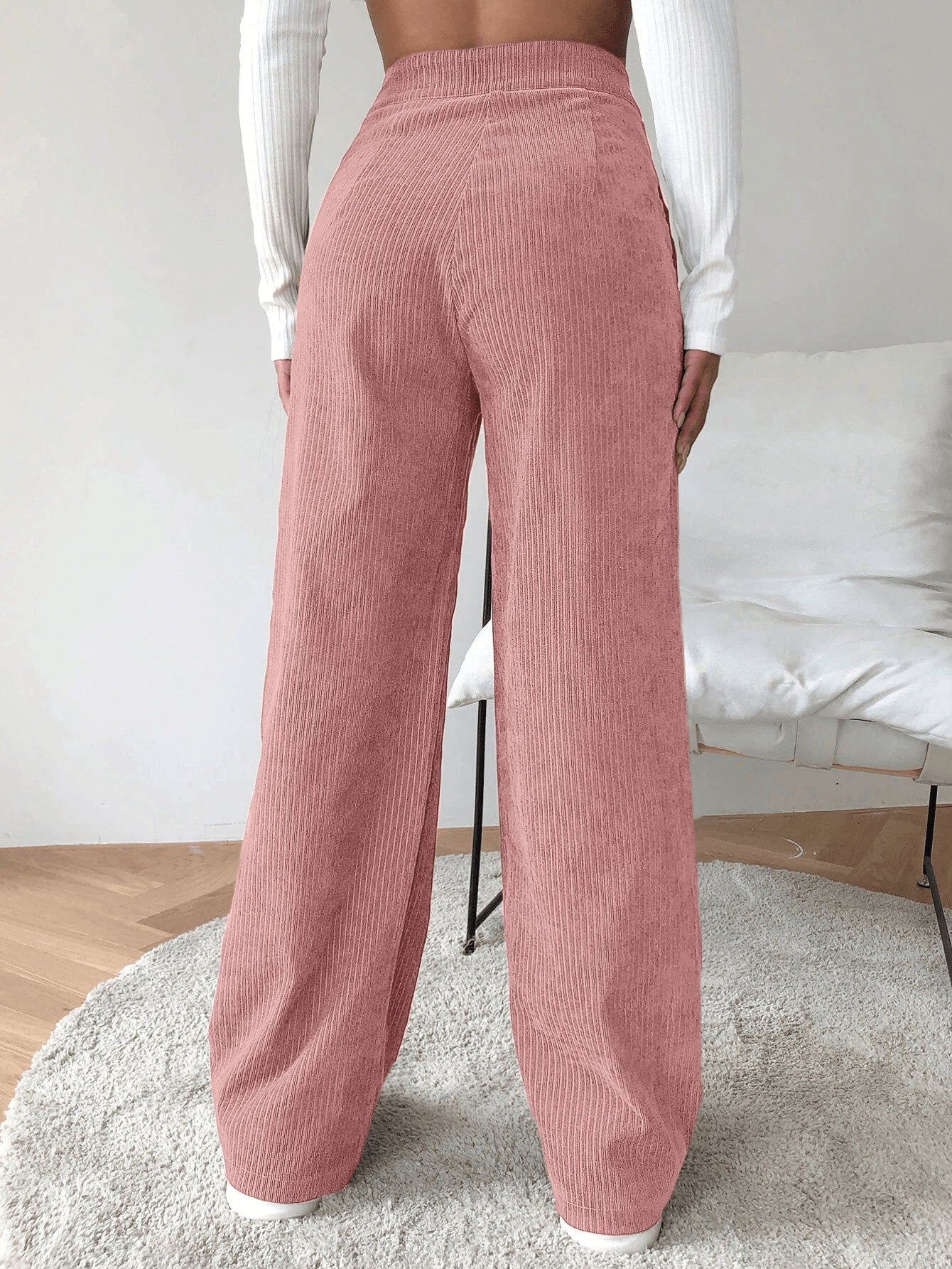 Pants Sewing Pattern | Trousers Pattern | Women Pants Pattern | Sewing Pattern Pants | Straight Leg High Waisted Pants Women Sewing Pattern