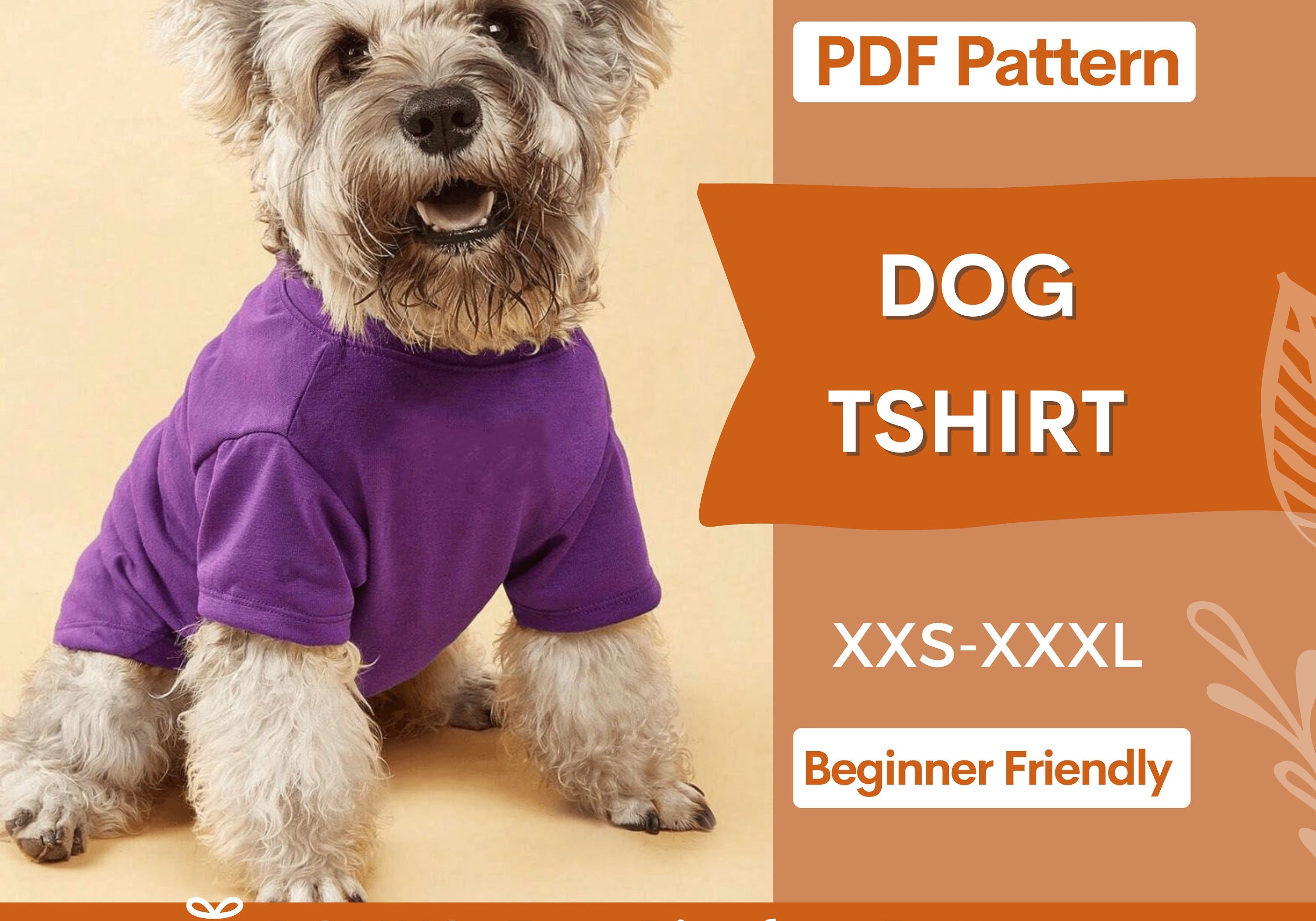 Dog T shirt  at Indie Pattern in USA
