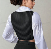 trendy vest at indie pattern in USA