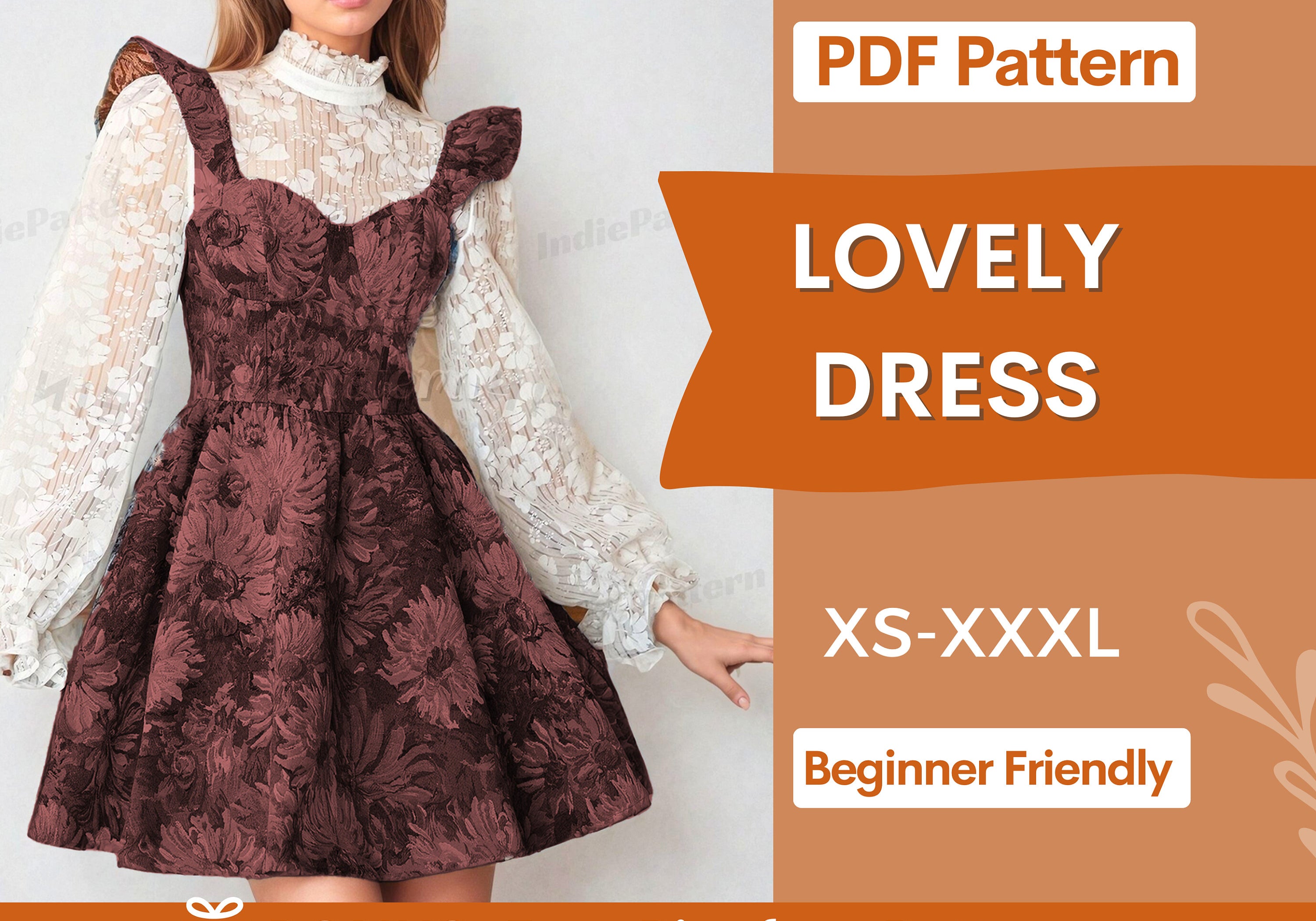 Lovely Dress at Indie Pattern in USA
