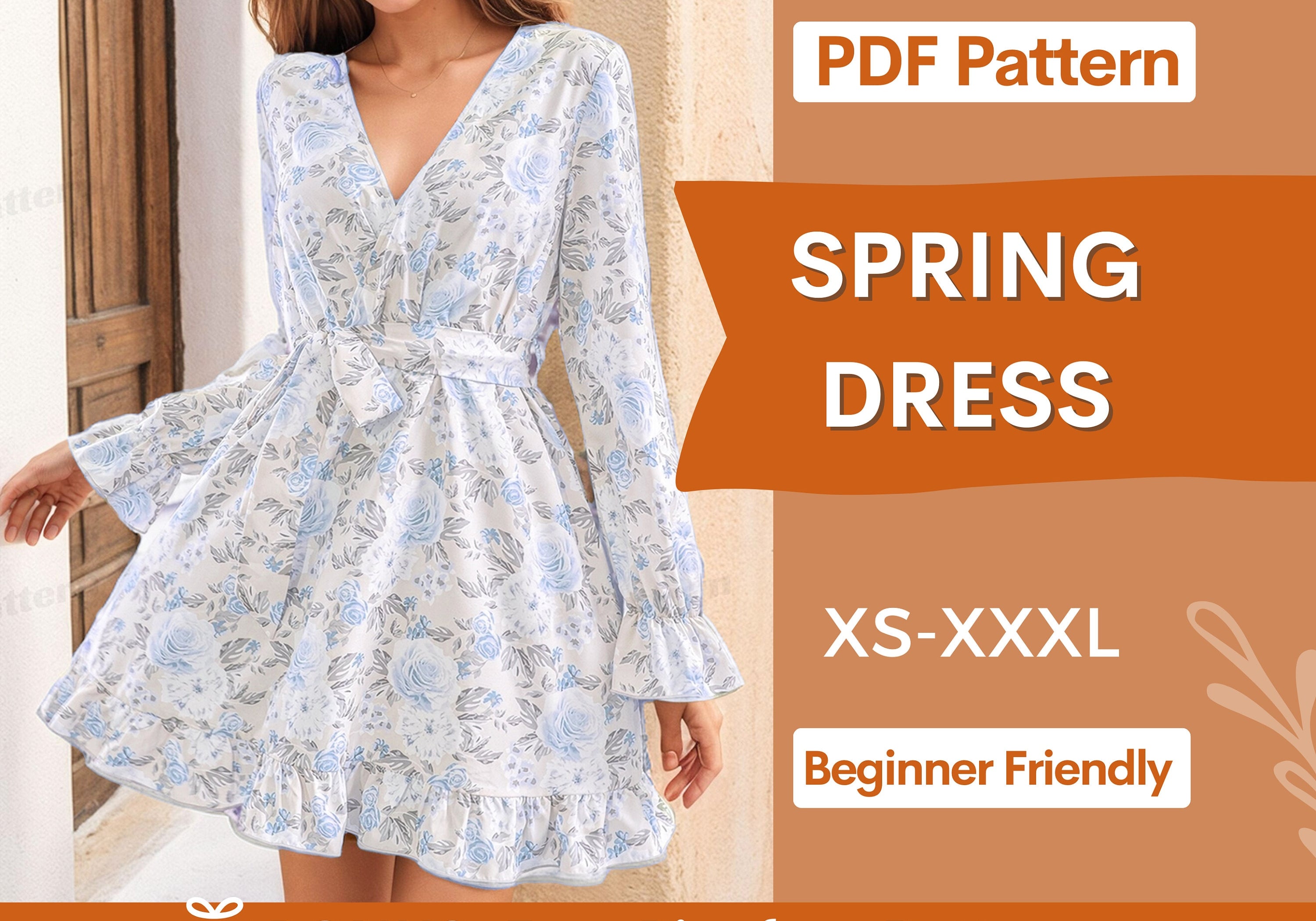 Spring Dress at Indie Pattern in USA
