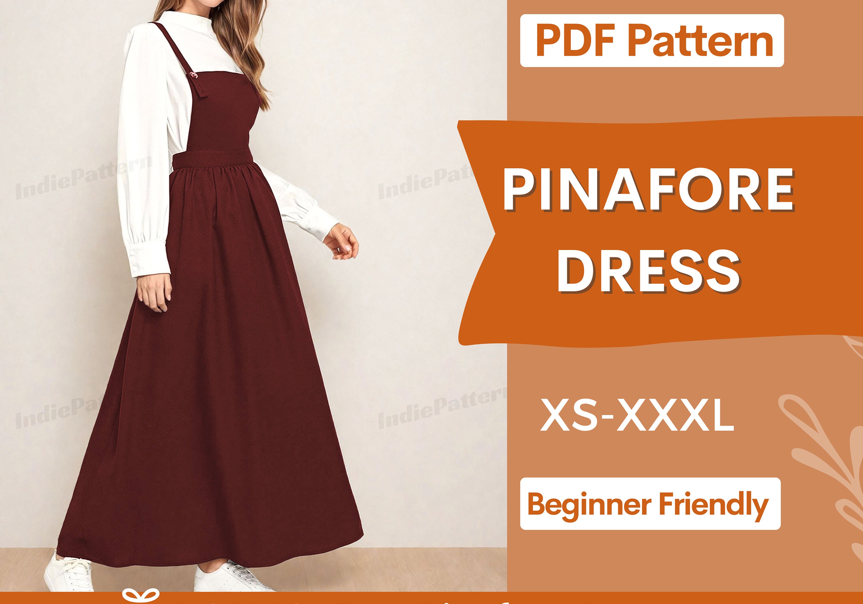 Pinafore Dress at Indie Pattern in USA
