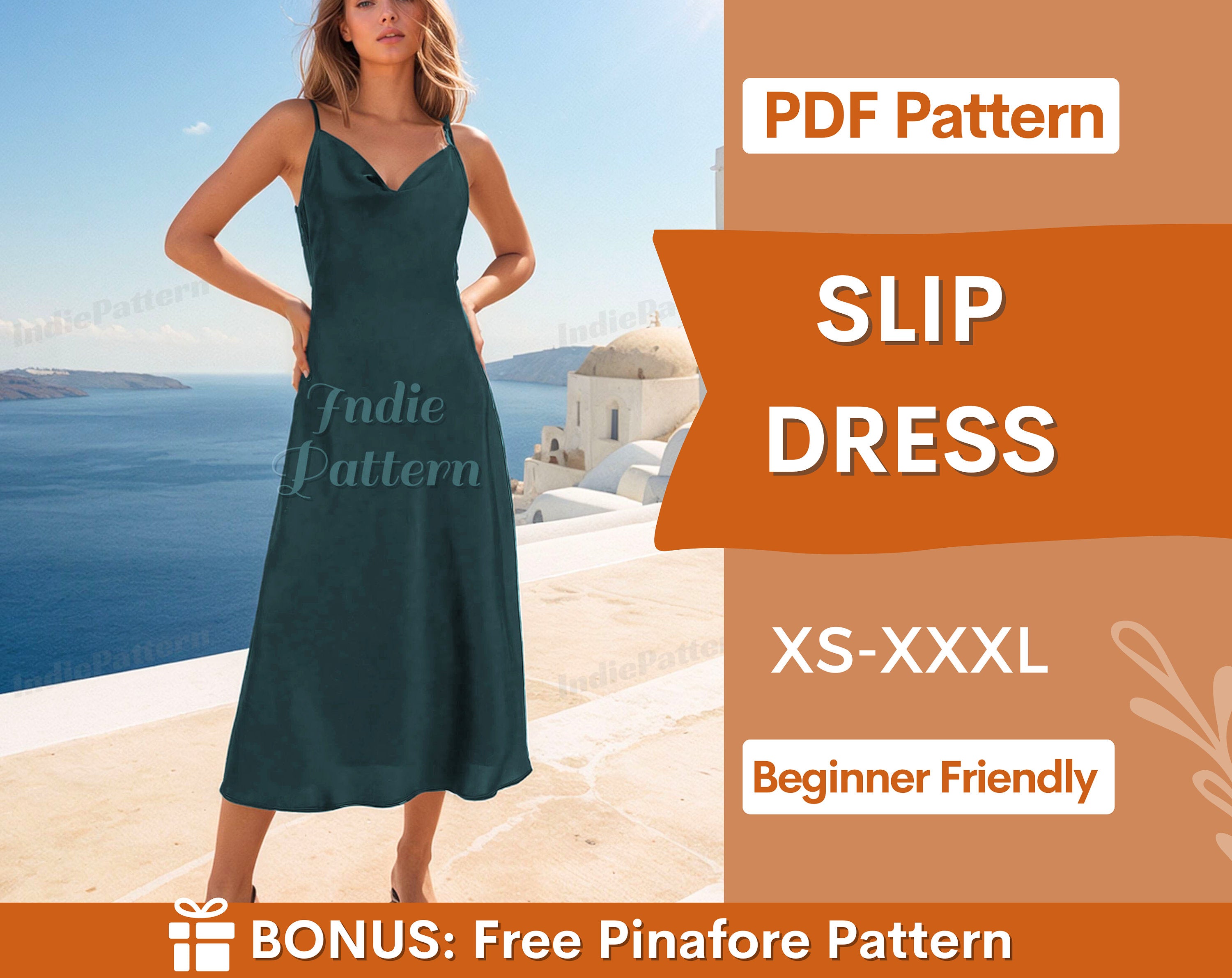 Slip Dress at Indie Pattern in USA
