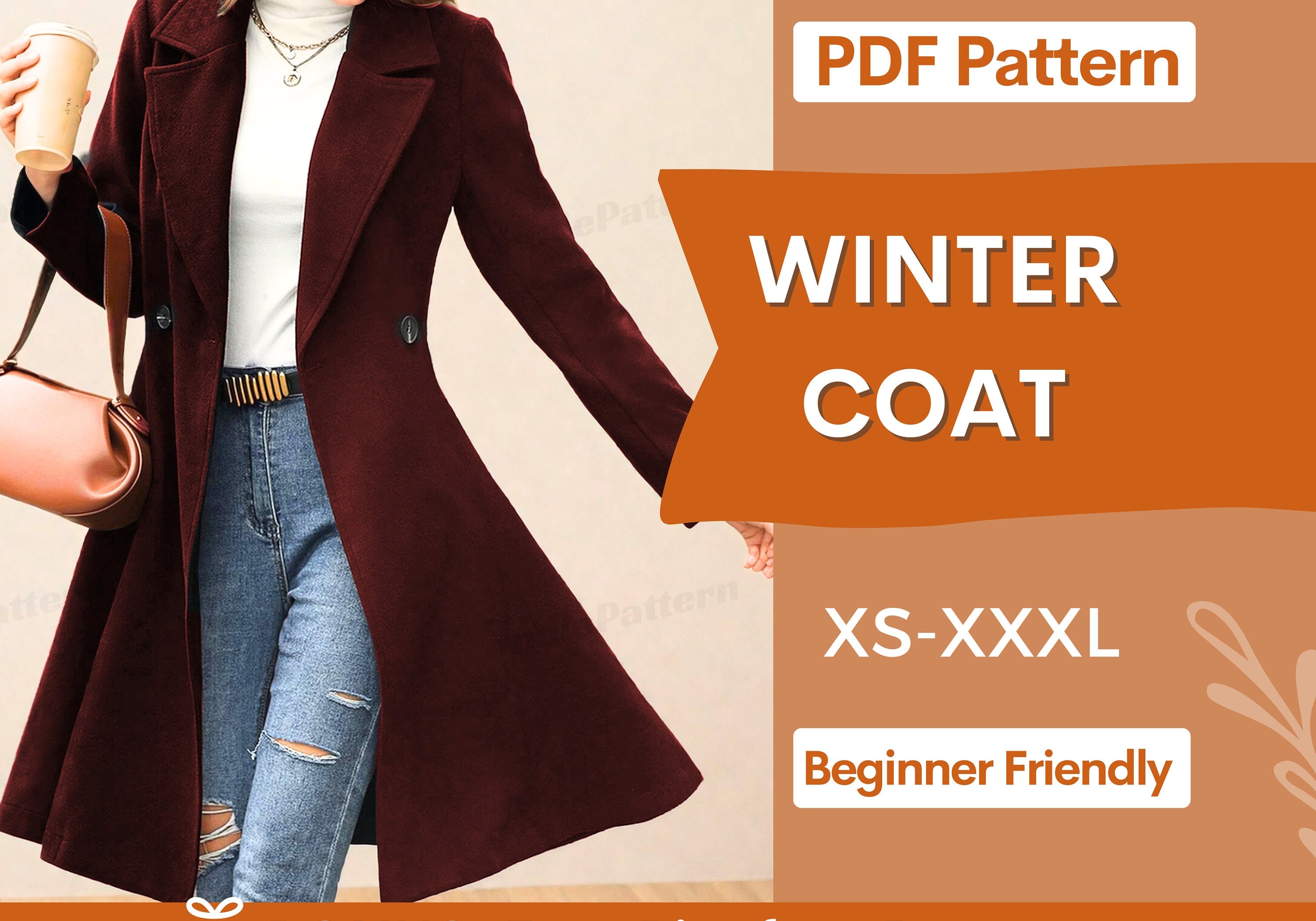 Winter Coat at indie pattern in USA