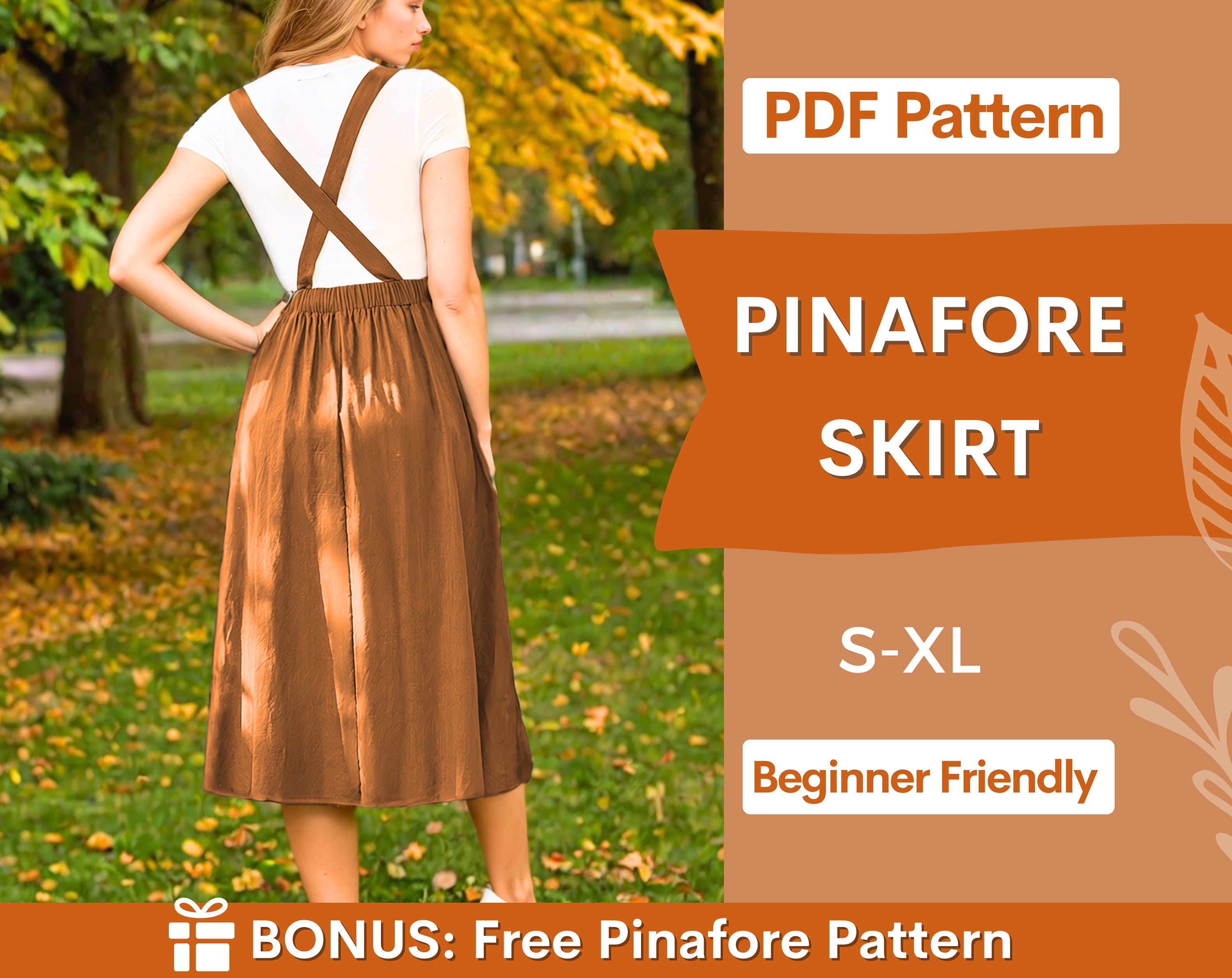 Pinafore skirt at Indie Pattern in USA
