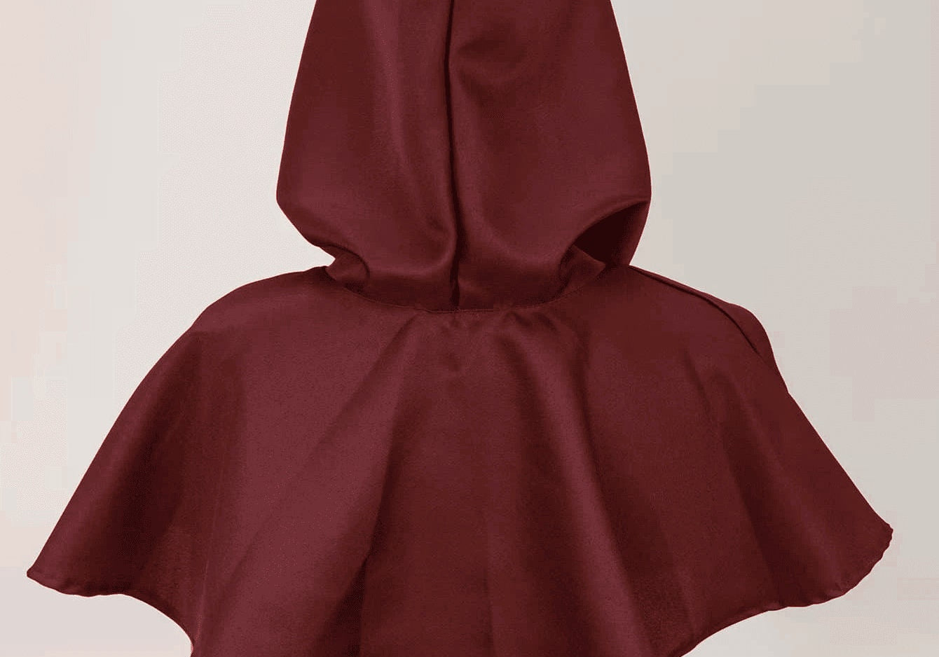 hooded capelet at indie pattern in USA