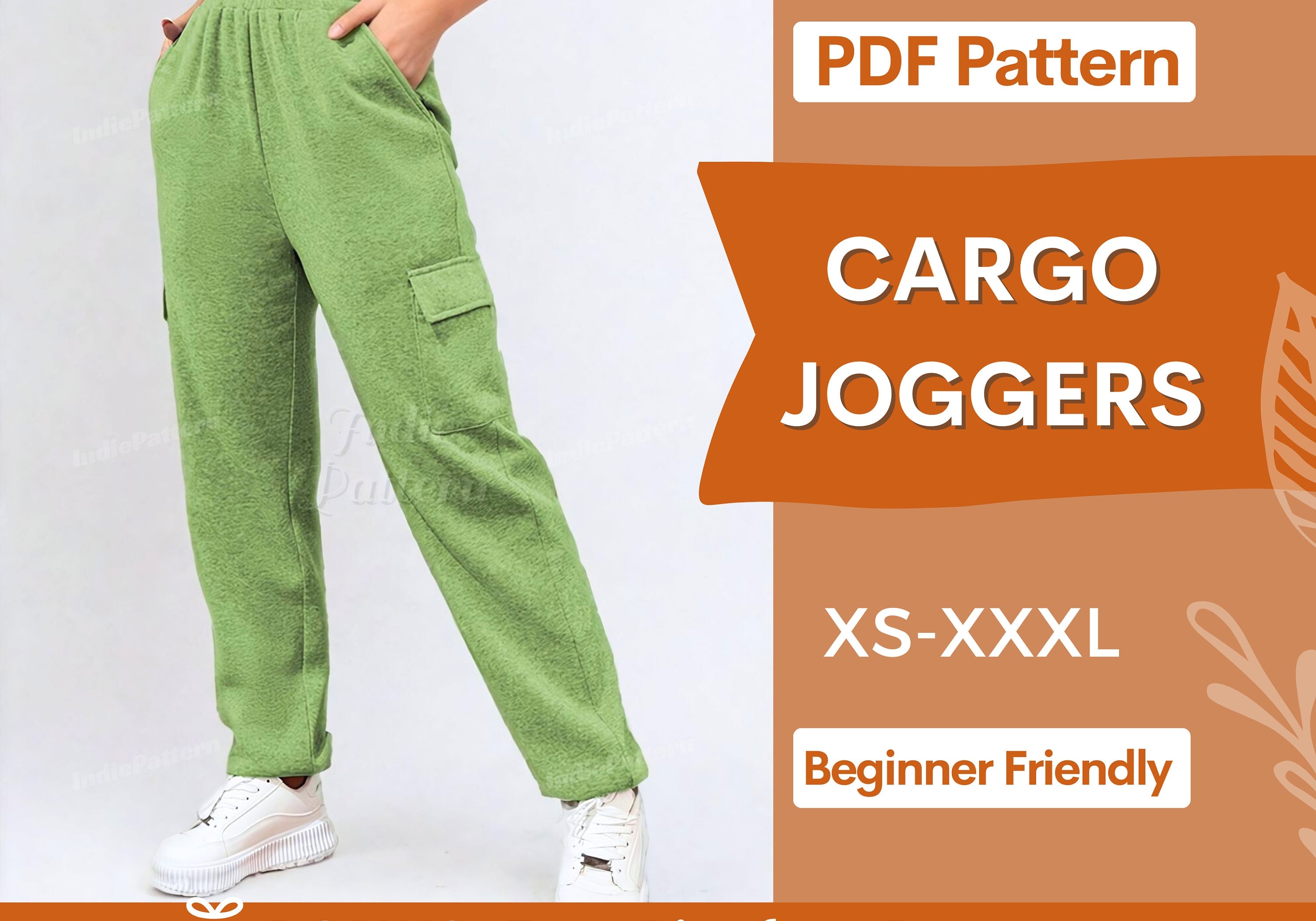 Cargo Joggers at Indie Pattern in USA
