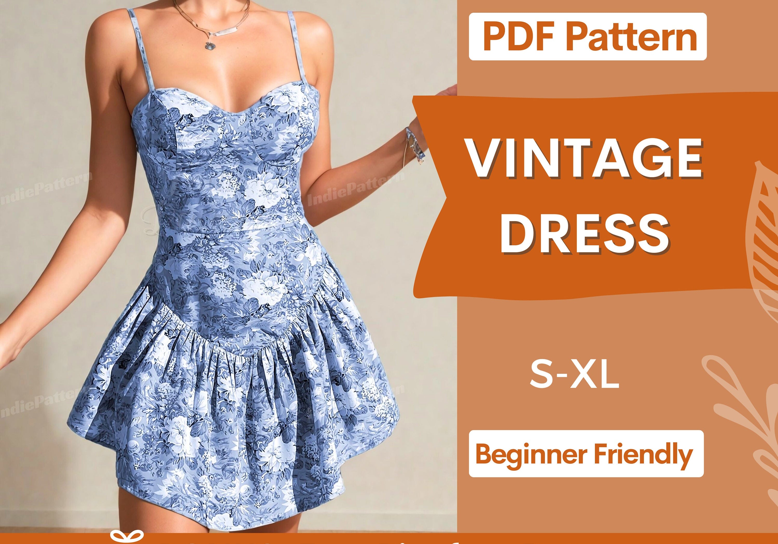 Vintage Dress at Indie Pattern in USA
