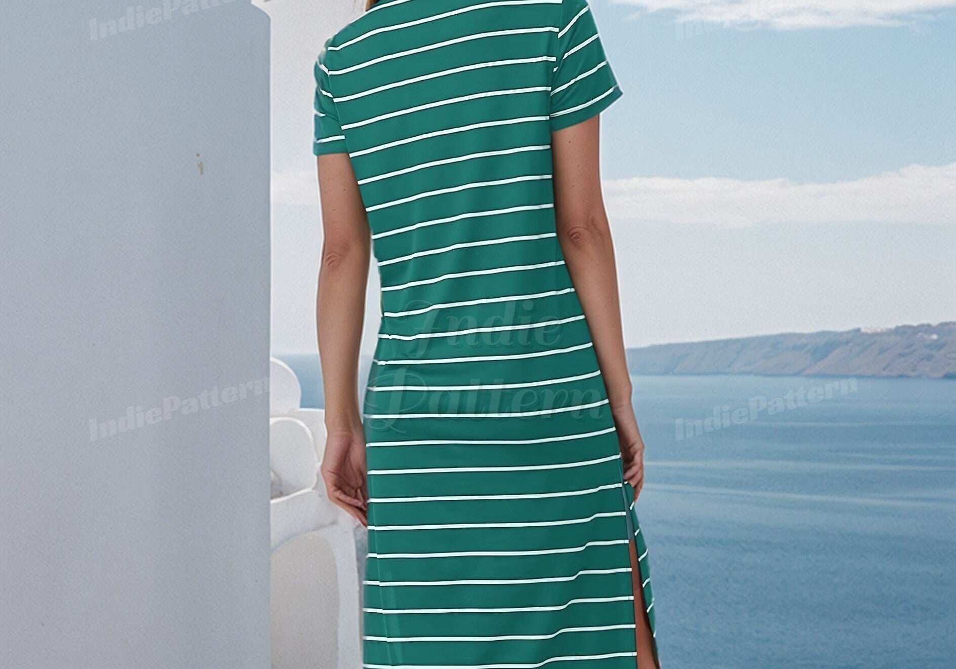 T-Shirt  Dress at Indie Pattern in USA
