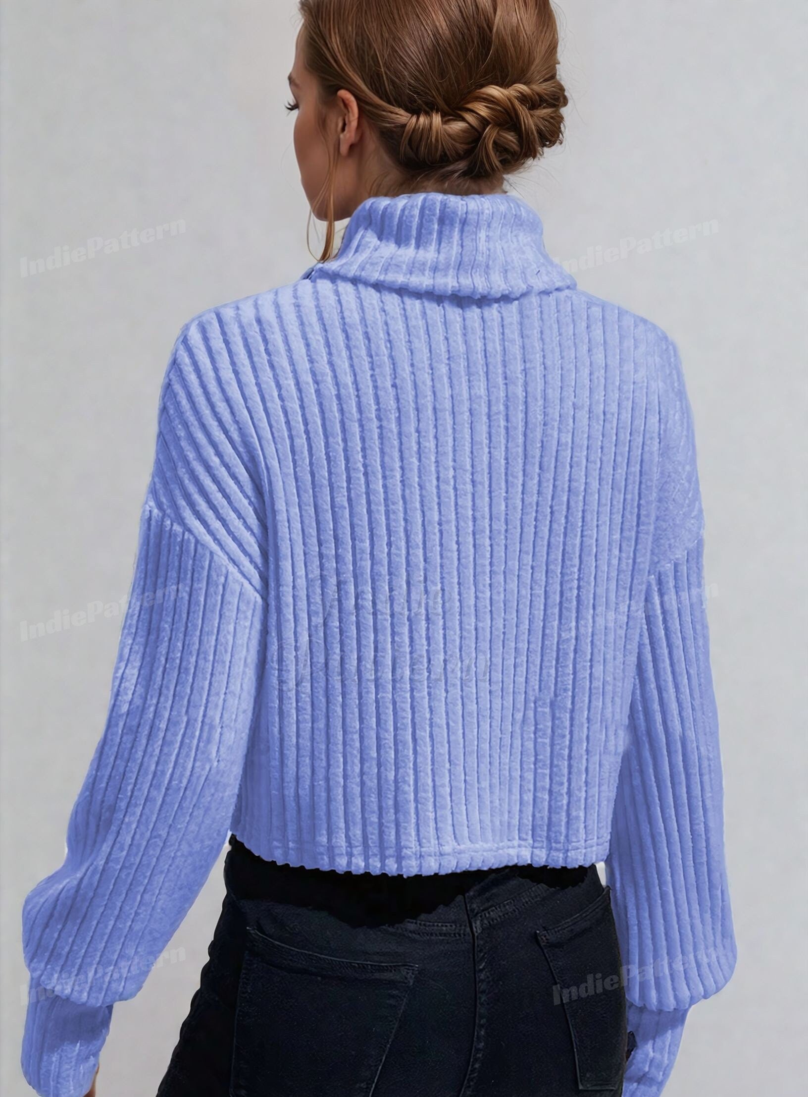 turtleneck sweater at indie pattern in USA