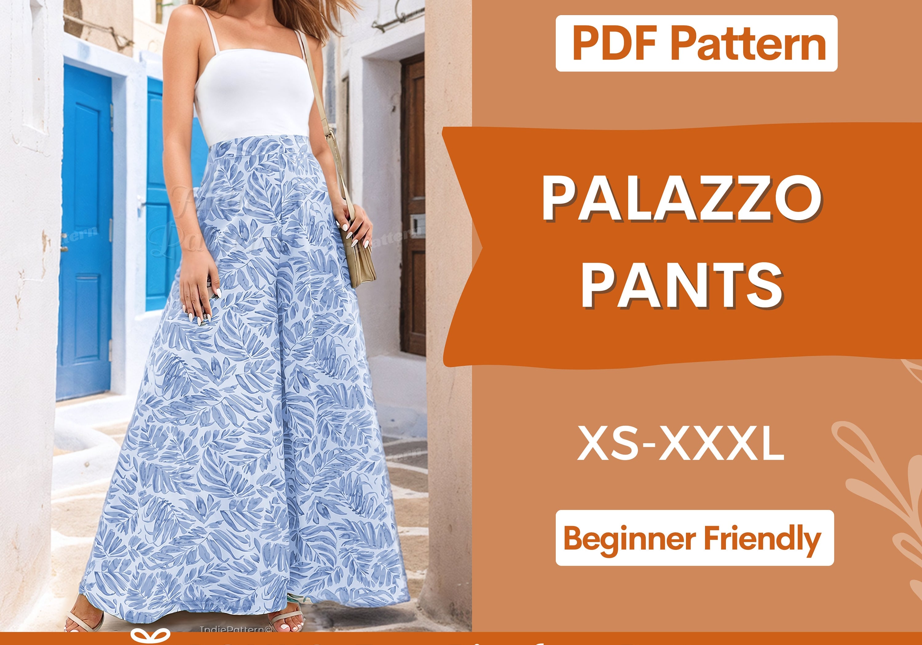 Plazzo  Pants at Indie Pattern in USA
