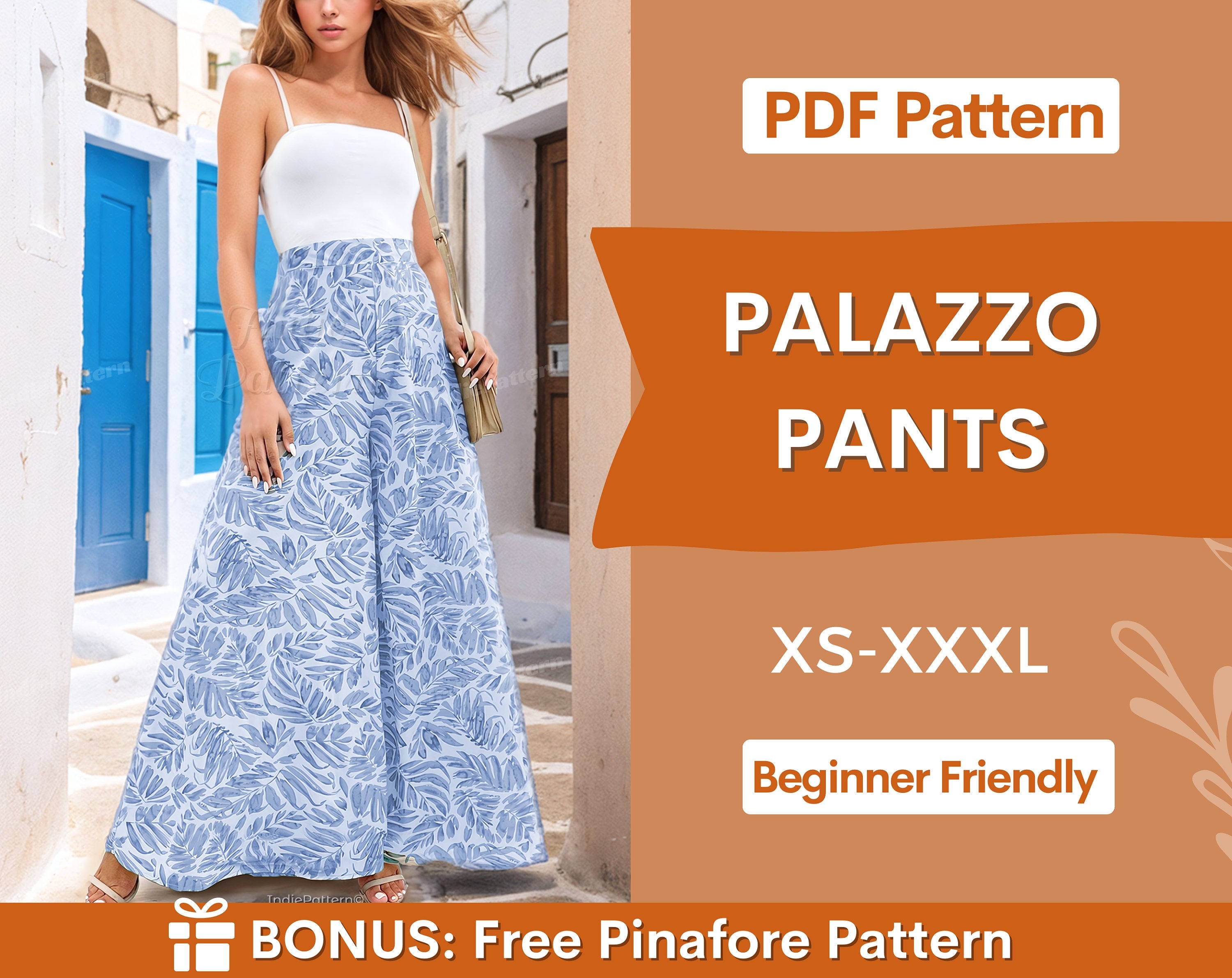 Plazzo  Pants at Indie Pattern in USA
