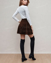 Button  Skirt  at  Indie Pattern in USA
