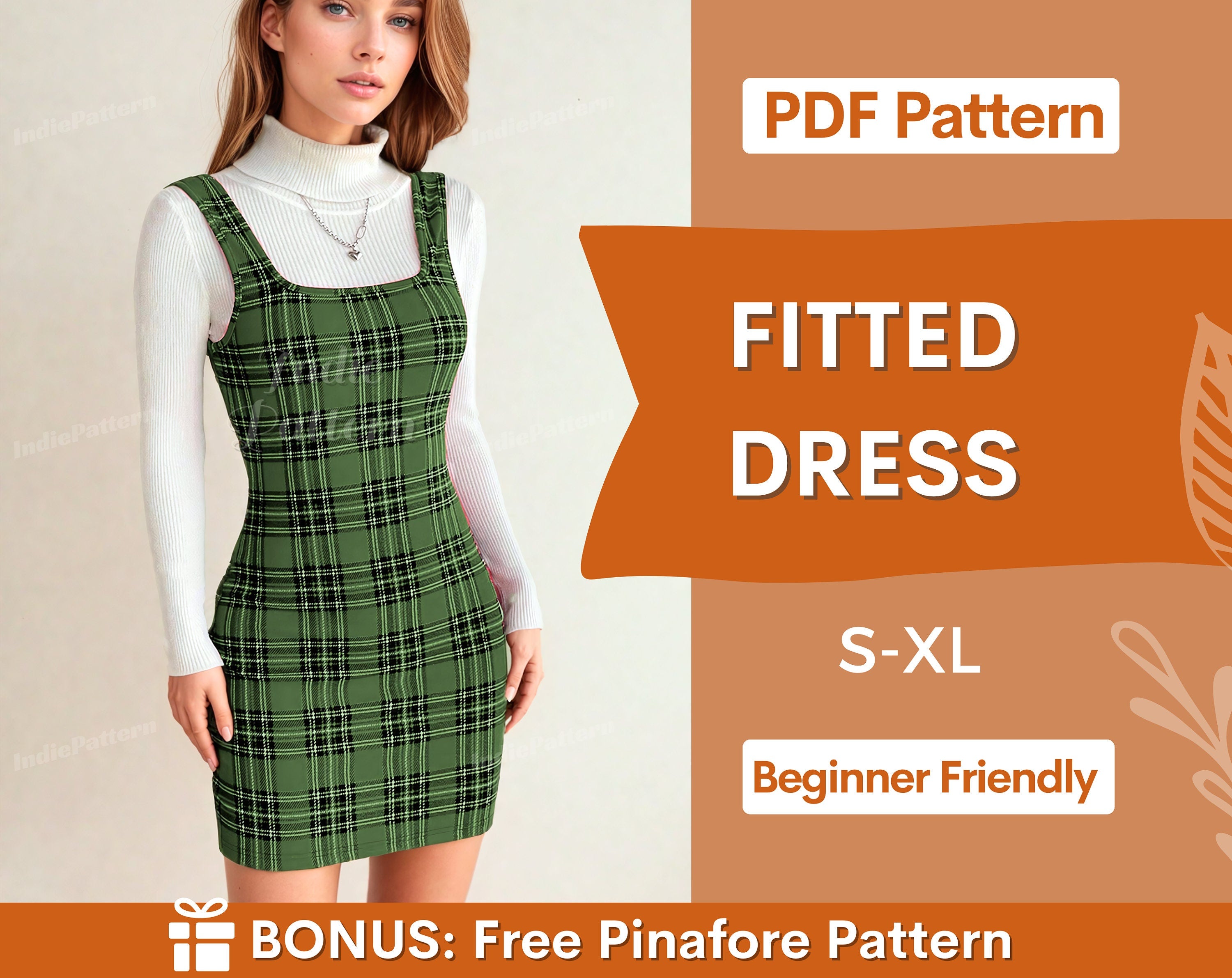 Fitted Dress  at Indie Pattern in USA
