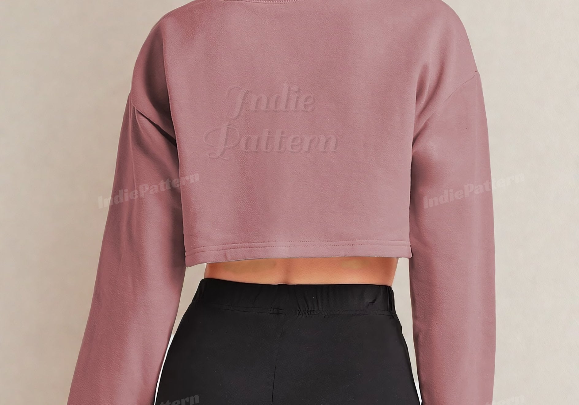 crop sweatshirt at indie pattern in USA