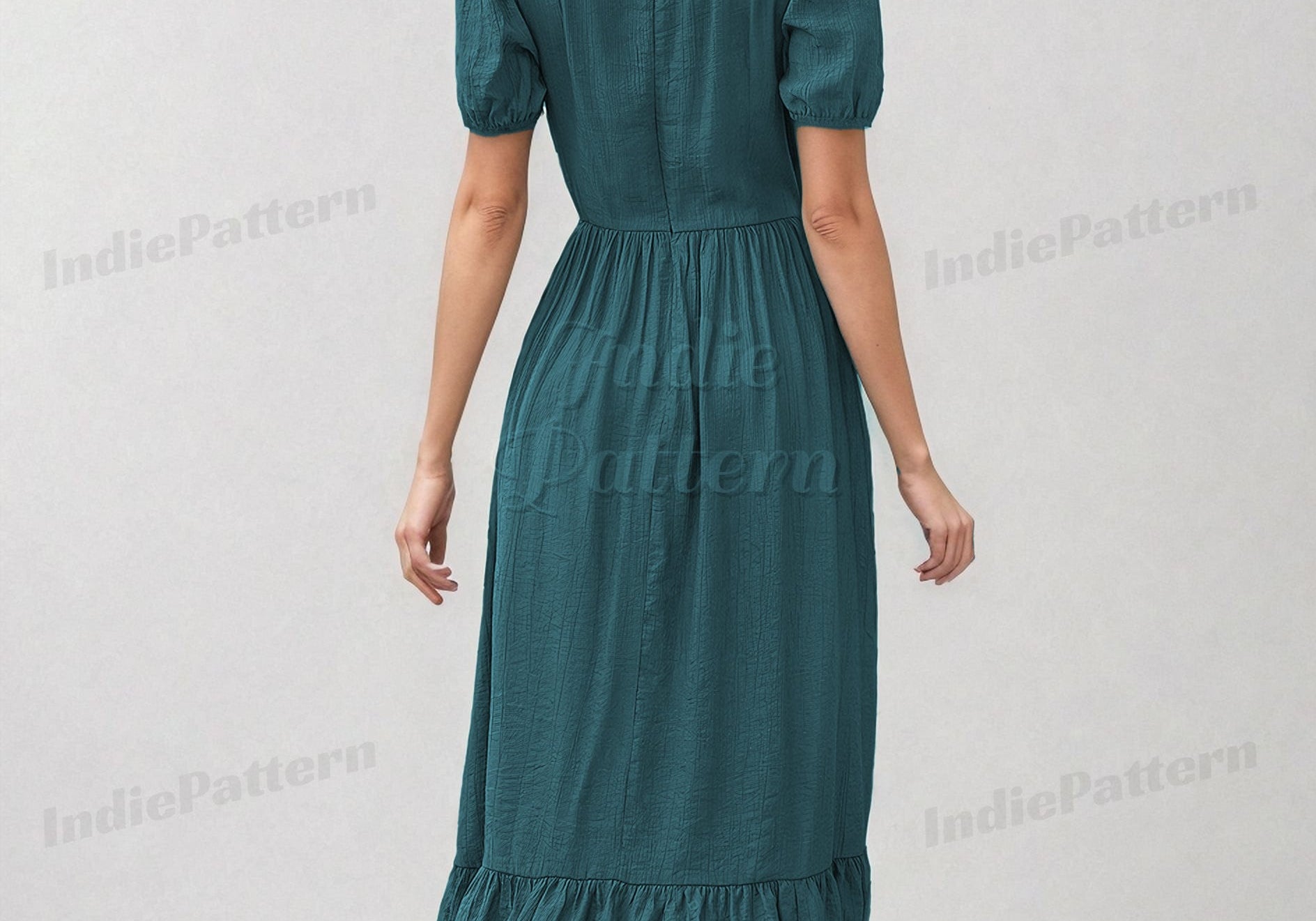 Milkmaid Dress at Indie Pattern in USA
