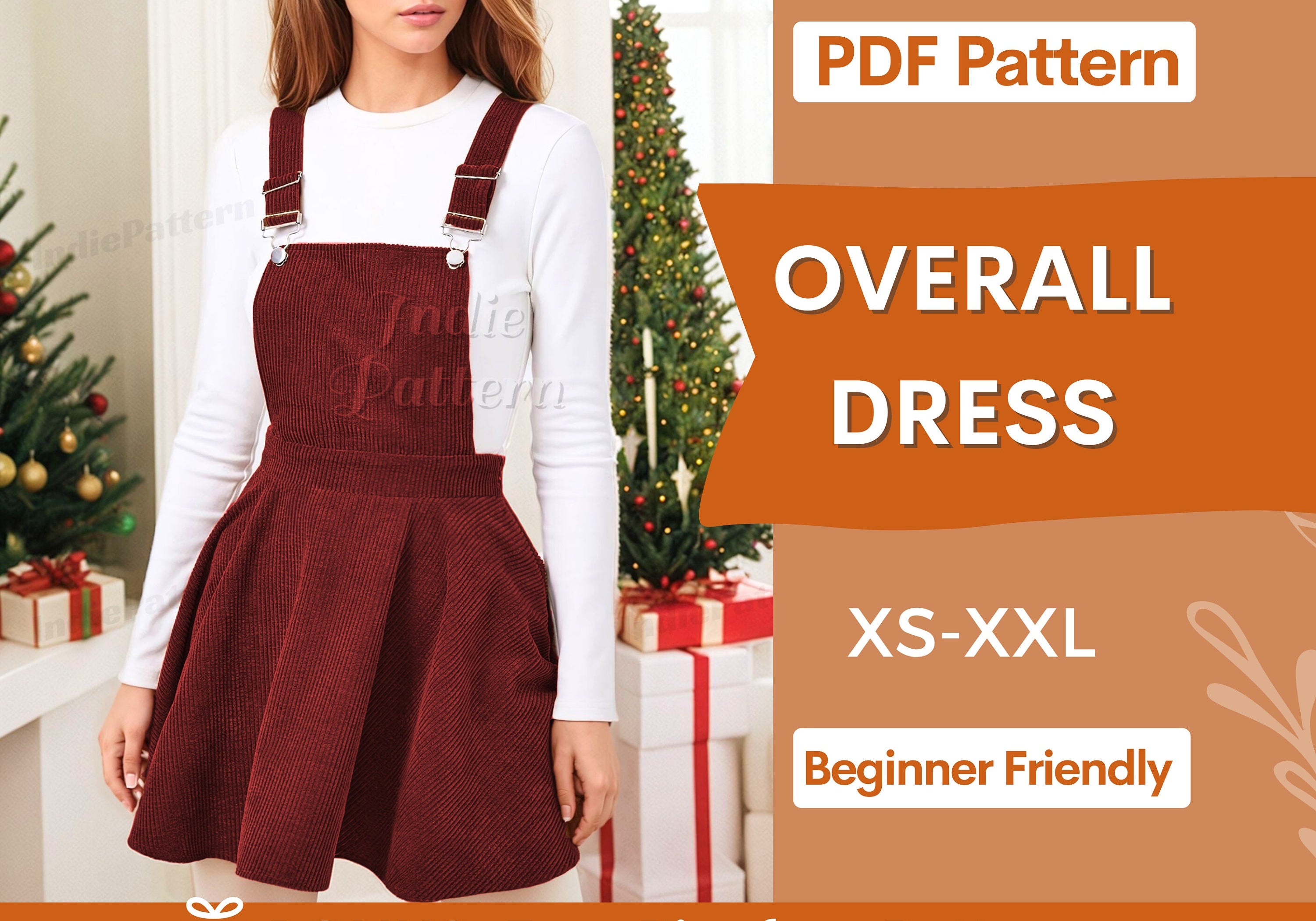 Overall Dress at Indie Pattern in USA

