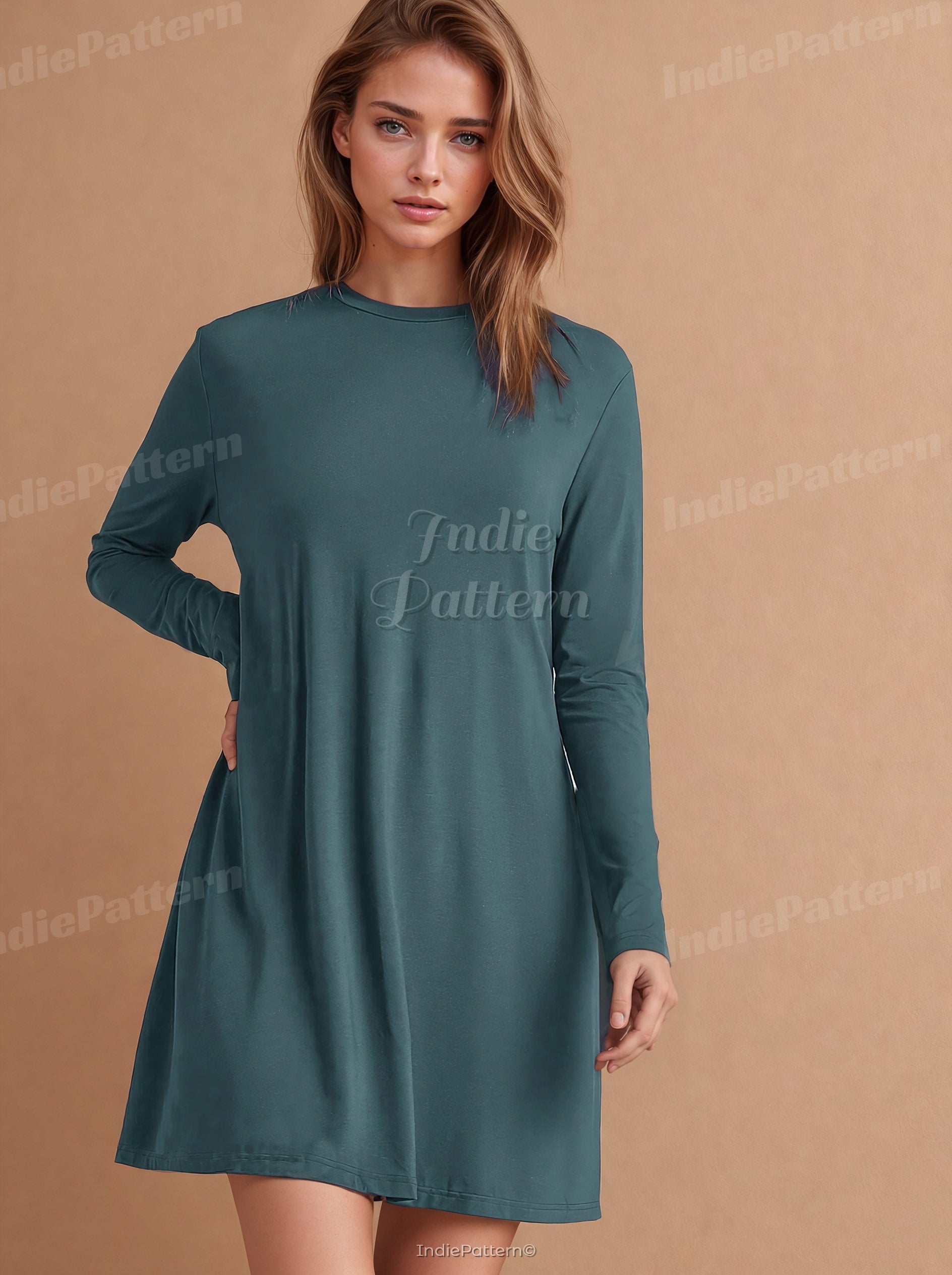 Comfy Dress at Indie Pattern in USA
