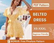 Belted Dress at Indie Pattern in USA
