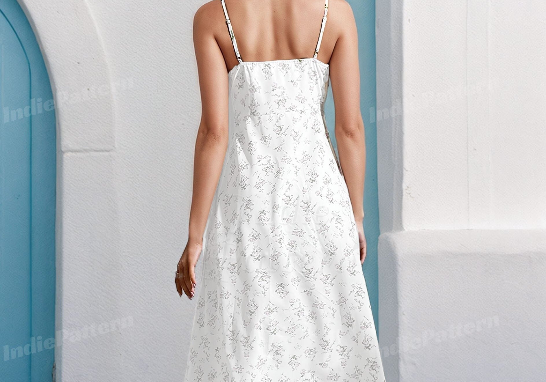 Slit  Dress at Indie Pattern in USA
