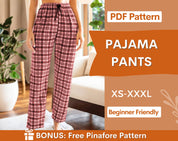 Pajama Pants Sewing Pattern | Lounge Pants for Women