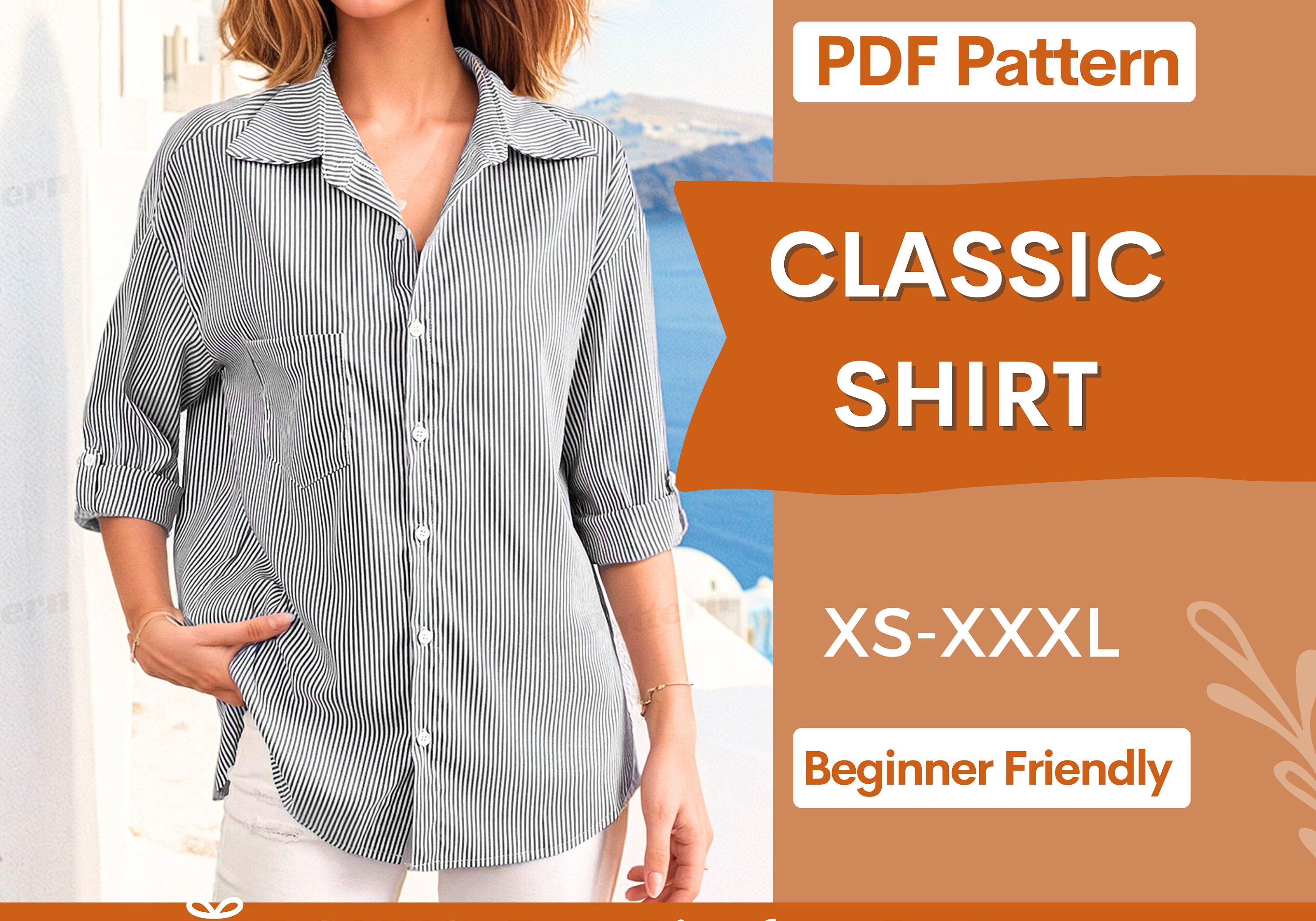 classic shirt  at indie pattern in USA