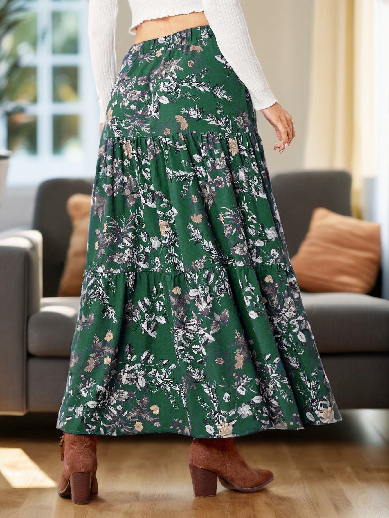 Maxi  Skirt  at  Indie Pattern in USA
