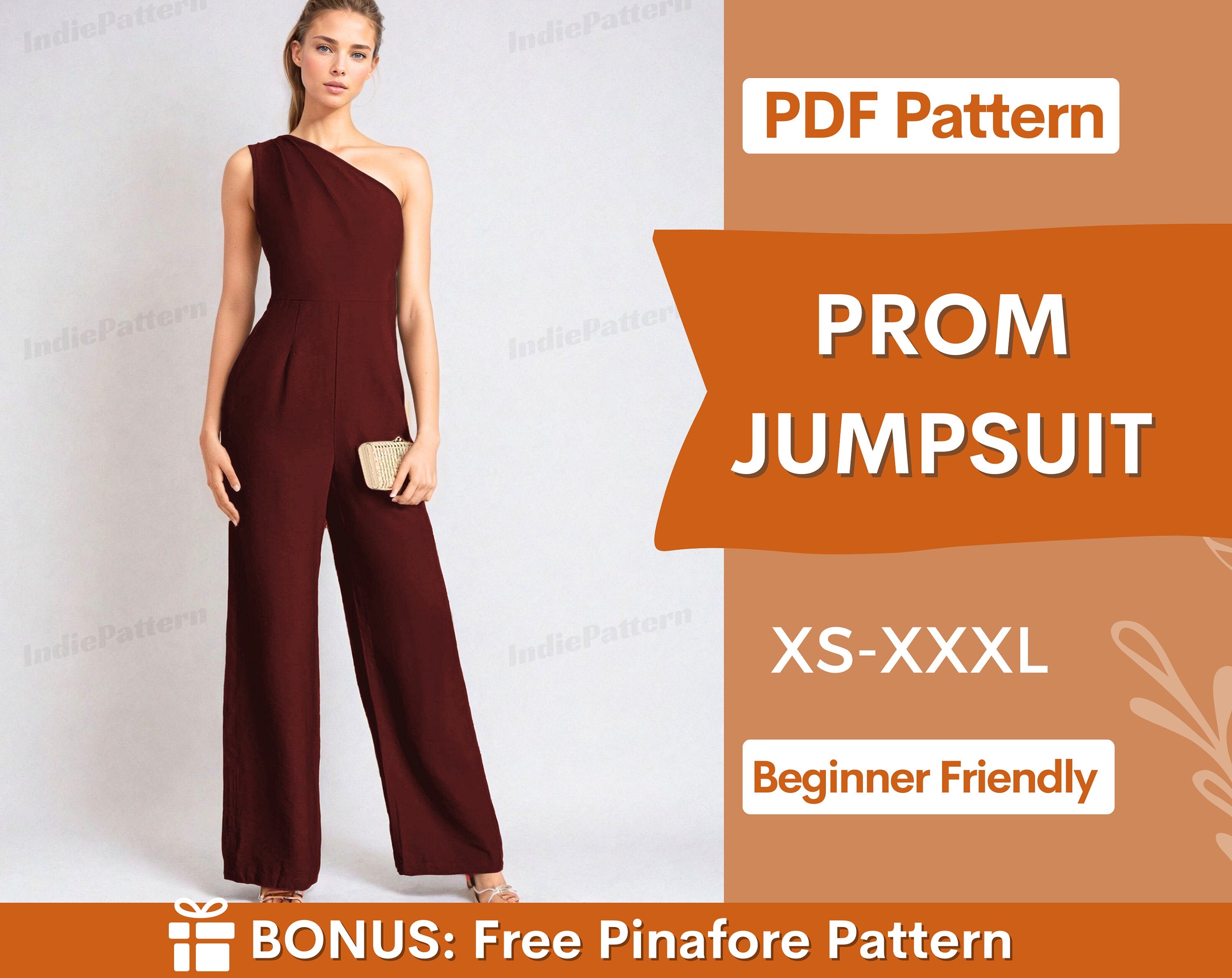 prom jumpsuit at indie pattern in usa