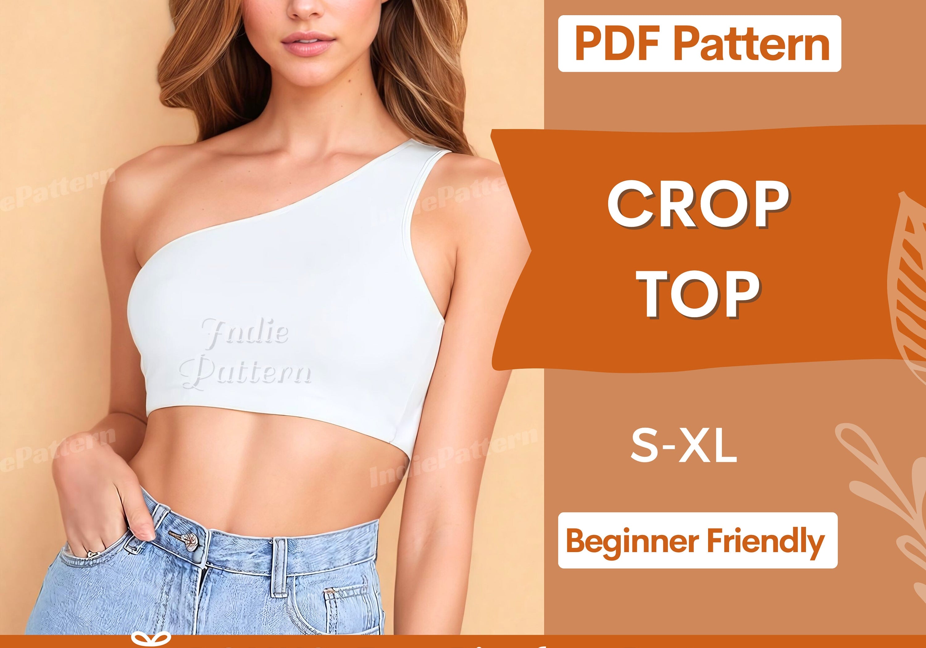 crop top at indie pattern in USA