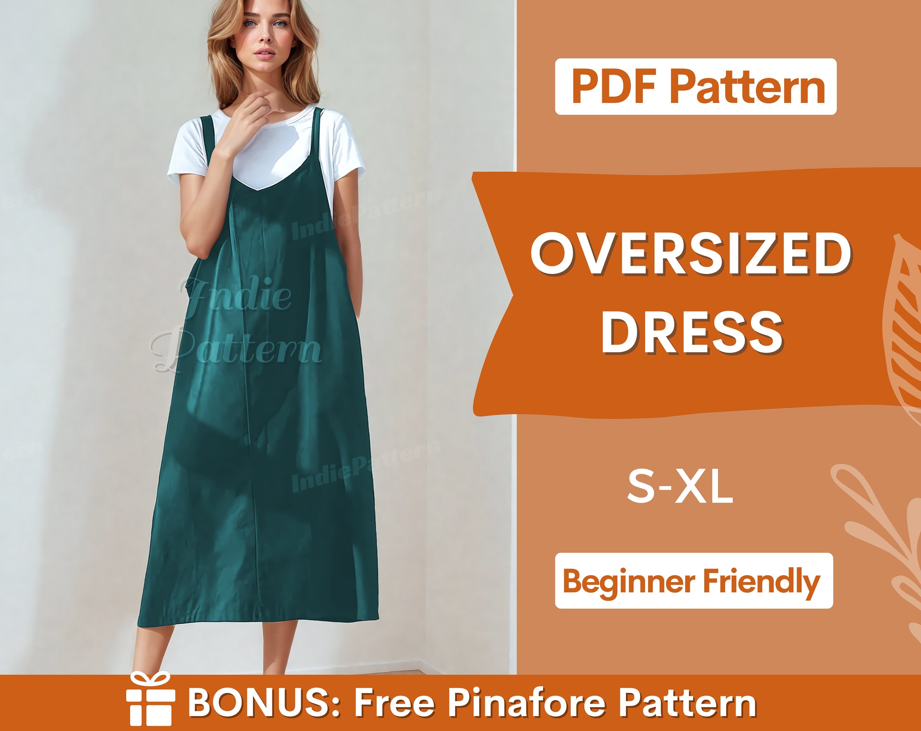 Oversized Dress at Indie Pattern in USA
