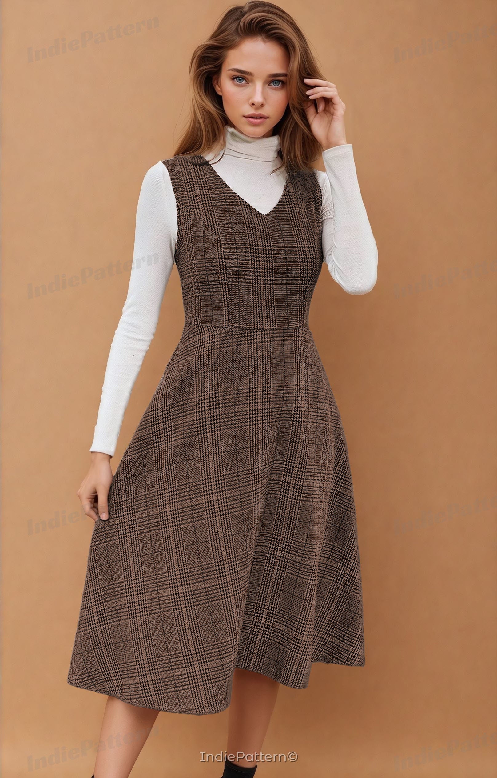 Overall  Dress at Indie Pattern in USA
