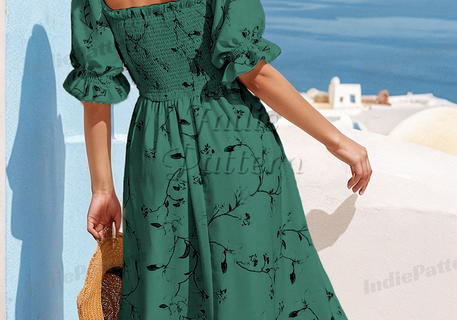 Frenchy Dress at Indie Pattern in USA
