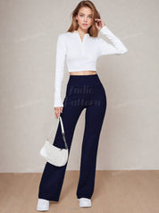 High-Waist Pants Sewing Pattern – Comfortable Flare Design