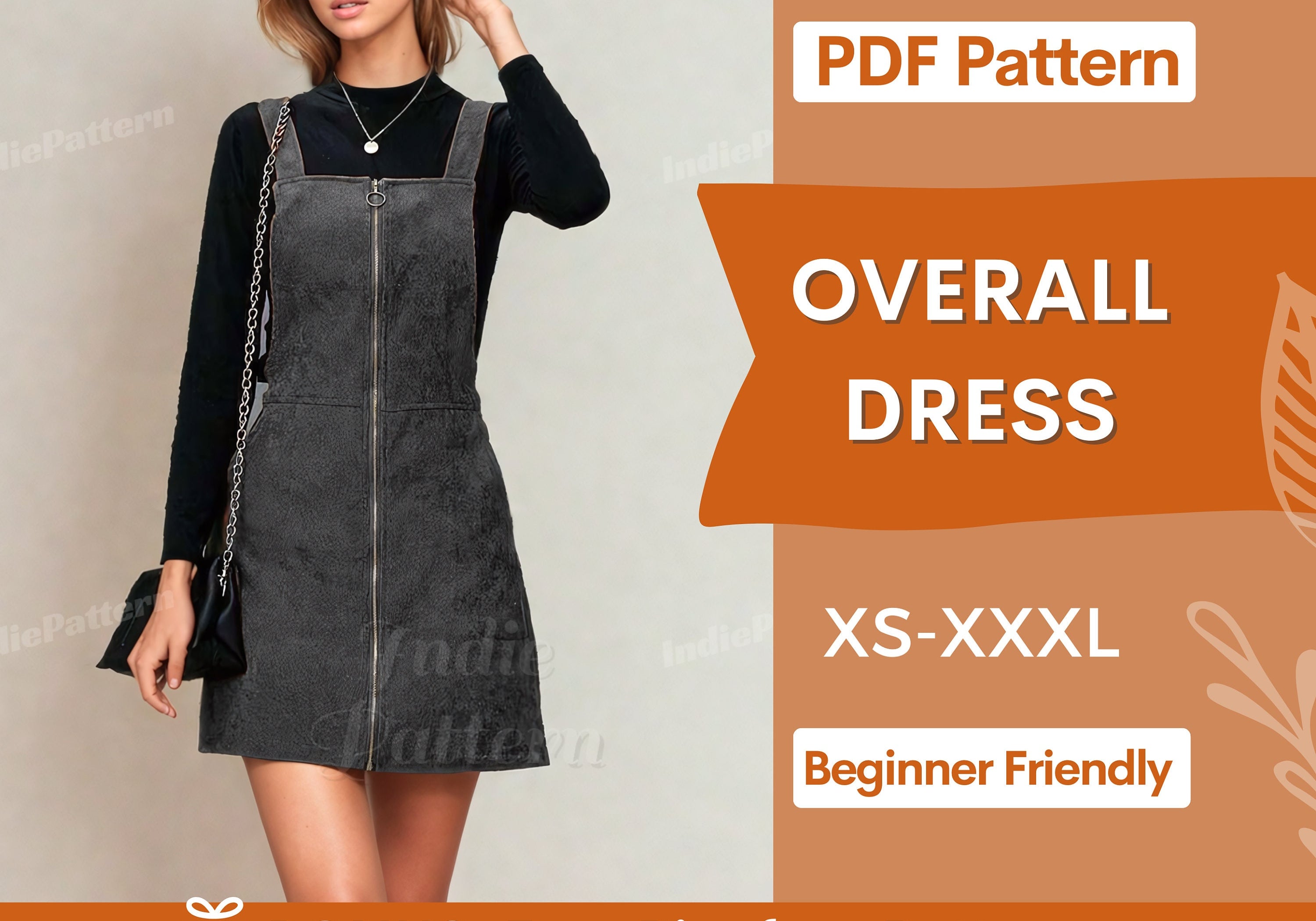 overall Dress at Indie Pattern in USA
