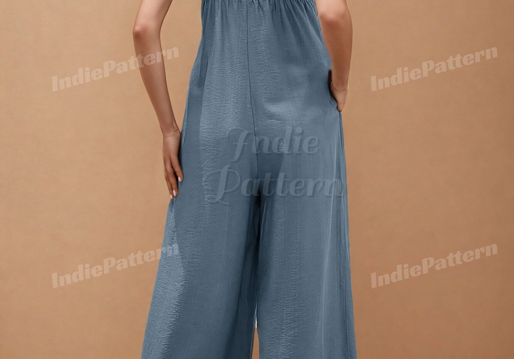 Wide Leg Jumpsuit at Indie Pattern in USA
