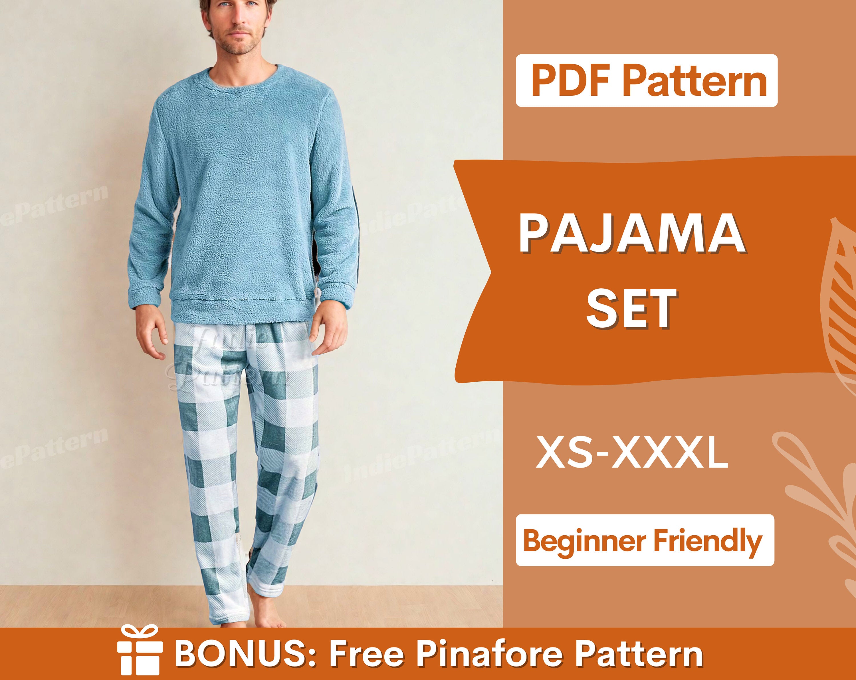 Pajama set at Indie Pattern in USA
