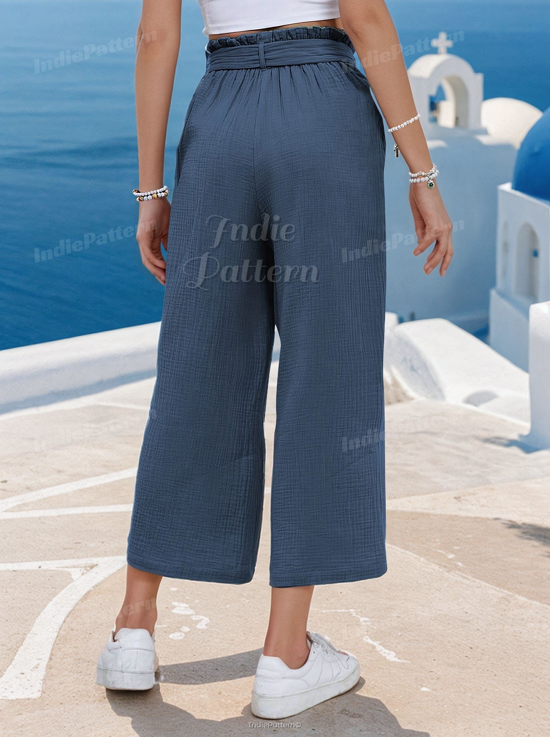 Belted Pants at Indie Pattern in USA
