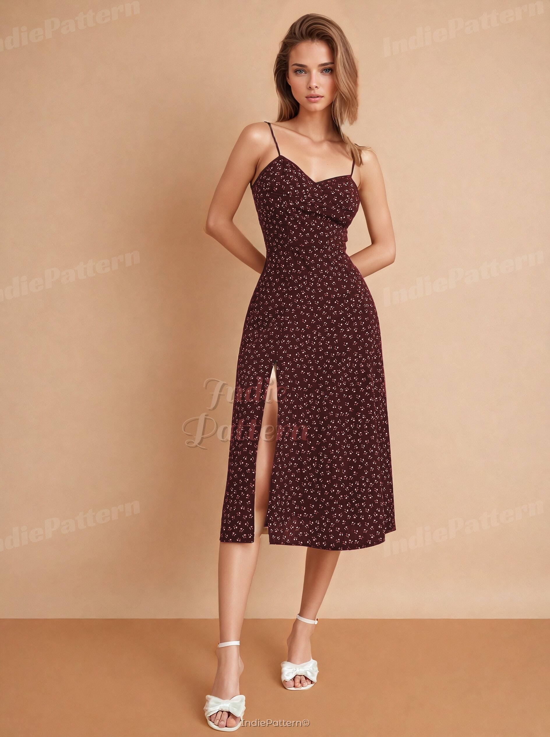 Slit Dress at Indie Pattern in USA
