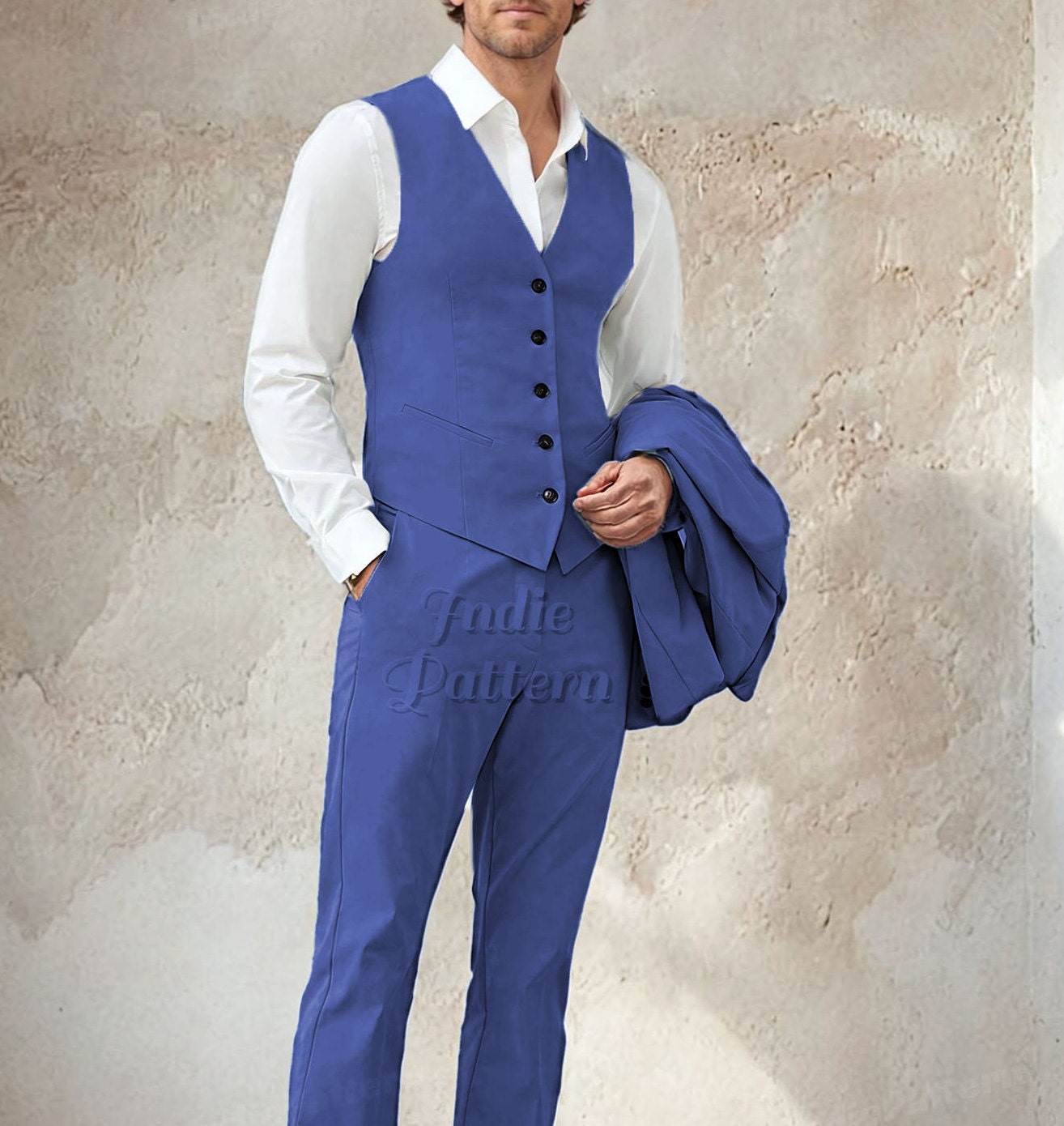 Men's Vest at Indie Pattern in USA