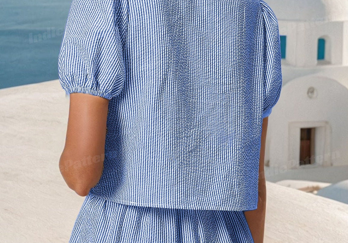 Sunny blouse at INDIE PATTERN IN USA