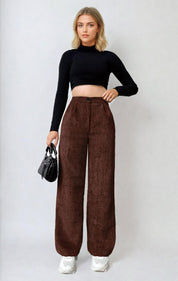Trendy Trousers Sewing Pattern for Women | Wide-Leg Pants