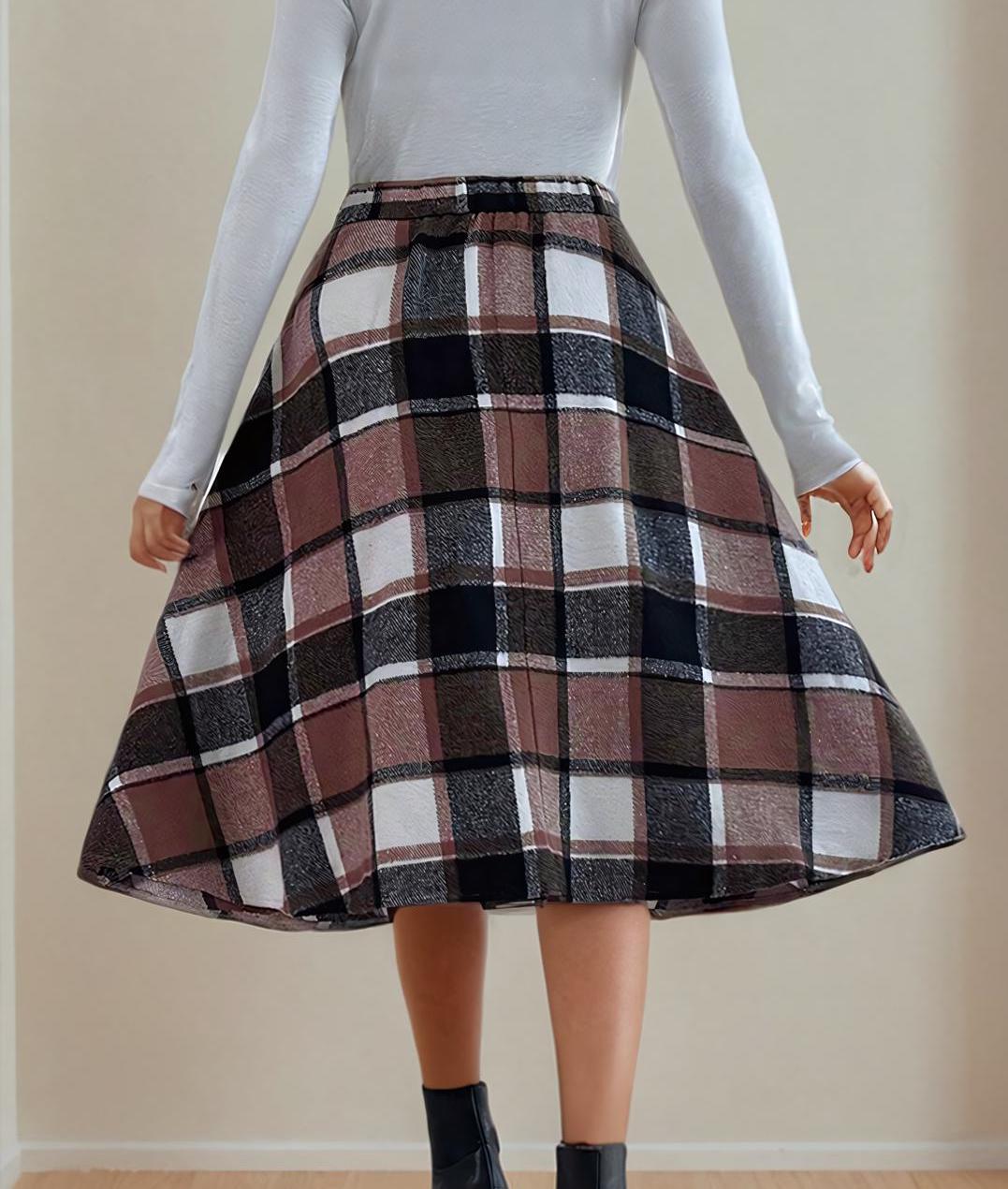 High Waist Skirt at Indie Pattern in USA
