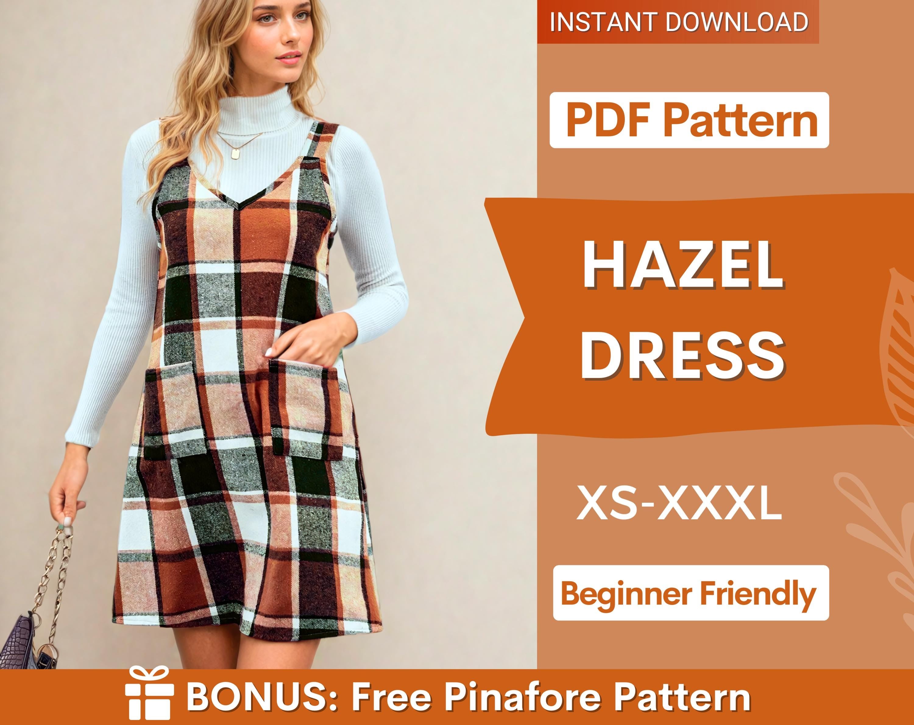 Hazel Dress Indie Pattern in USA
