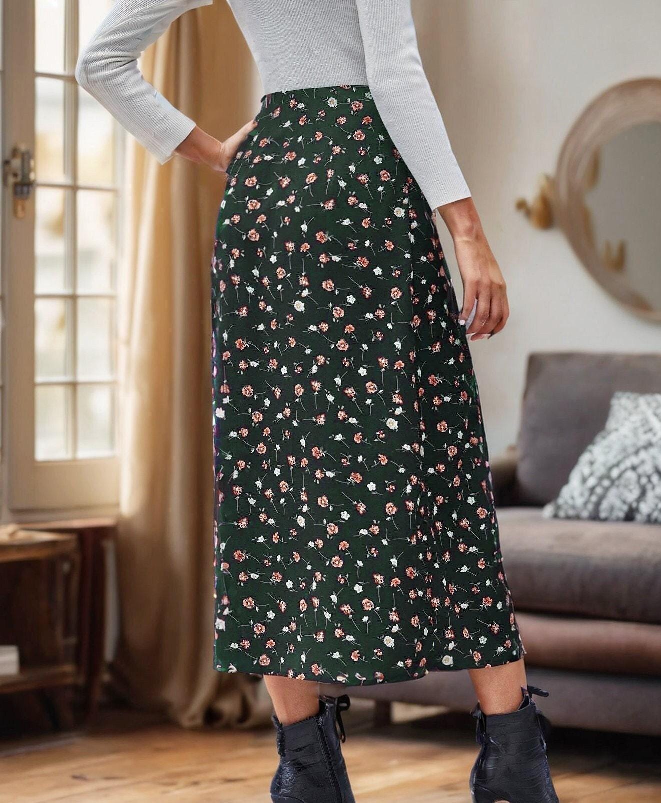 Slit  Skirt at Indie Pattern in USA
