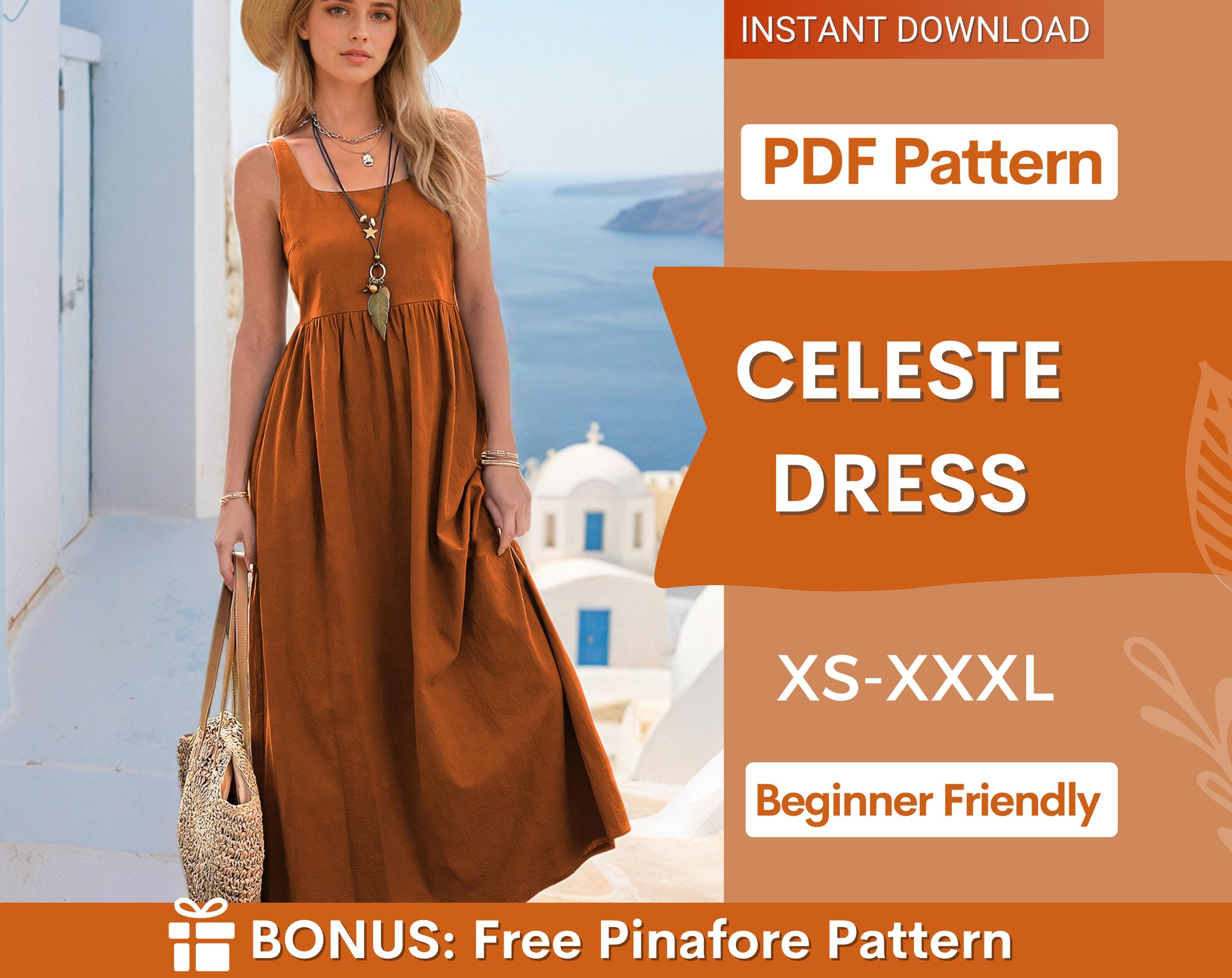 Celeste Dress at Indie Pattern in USA
