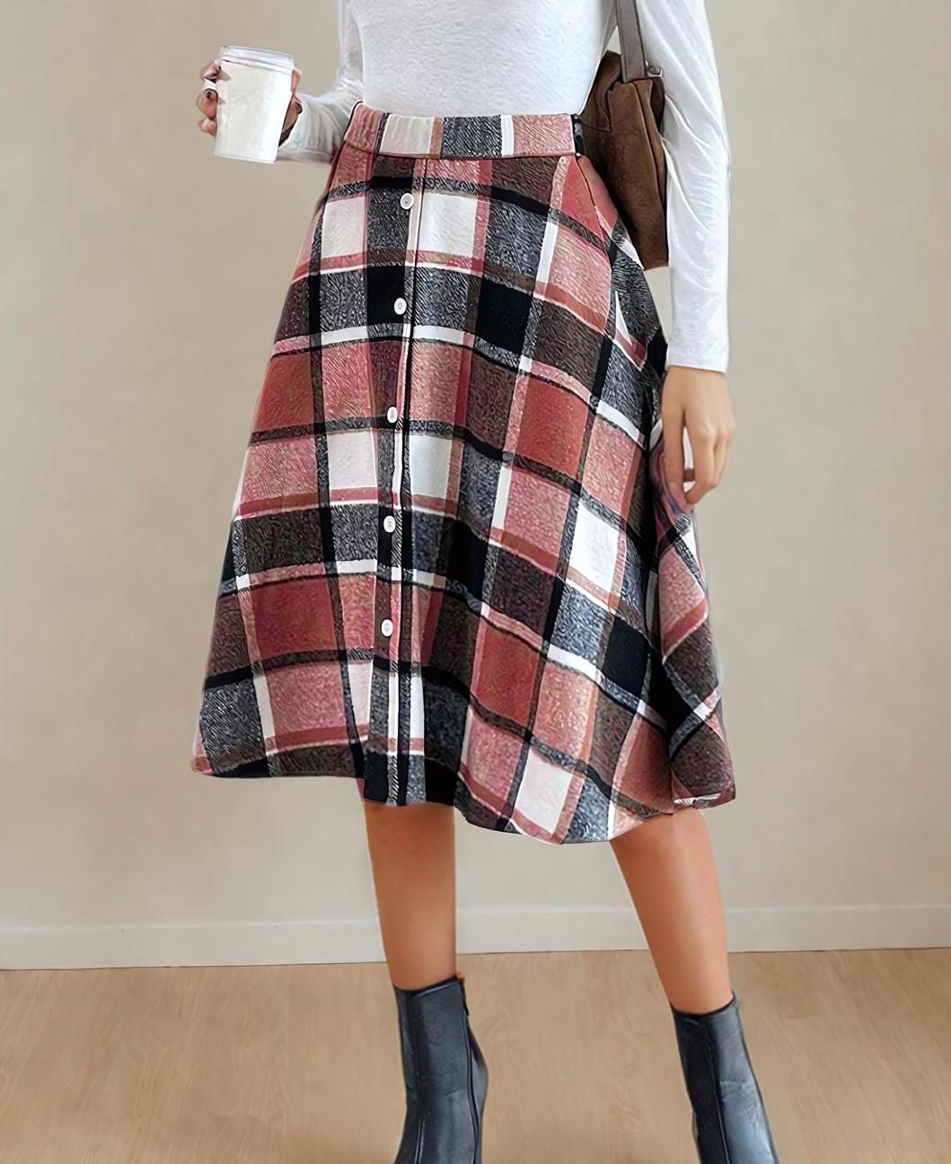 High Waist Skirt at Indie Pattern in USA
