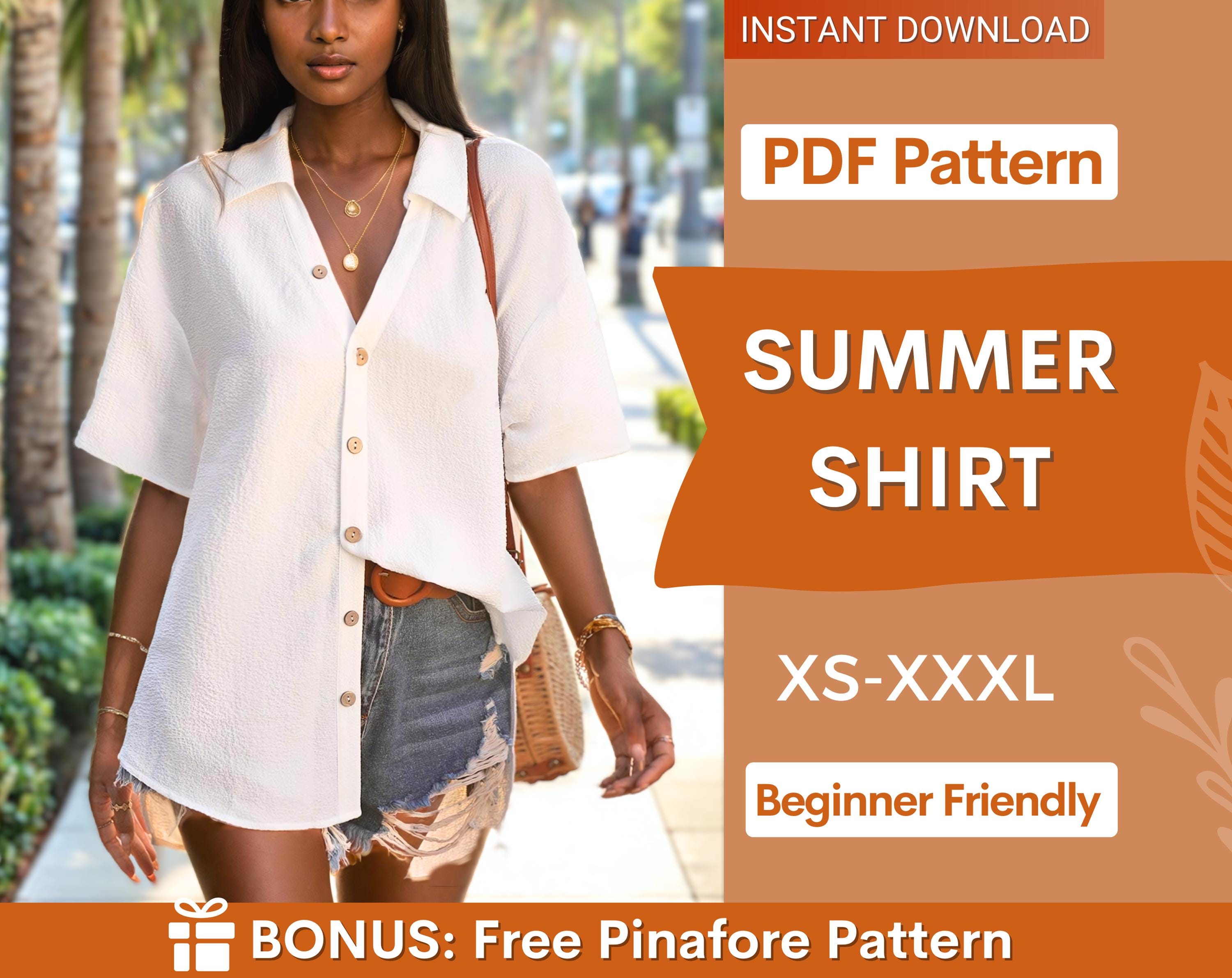 summer shirt at indie pattern in usa