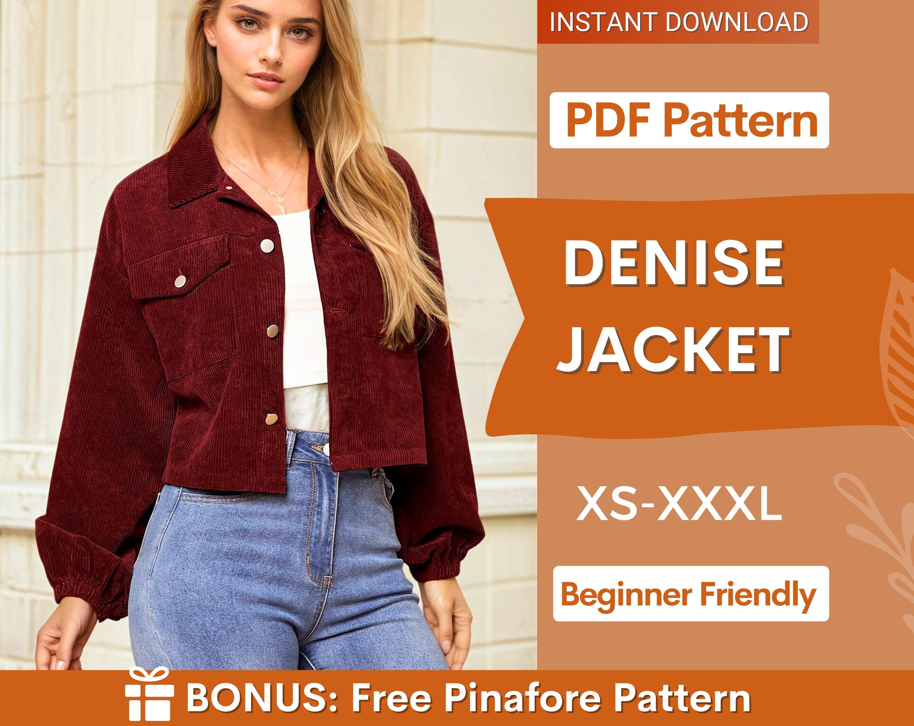 denise jacket at indie pattern in USA