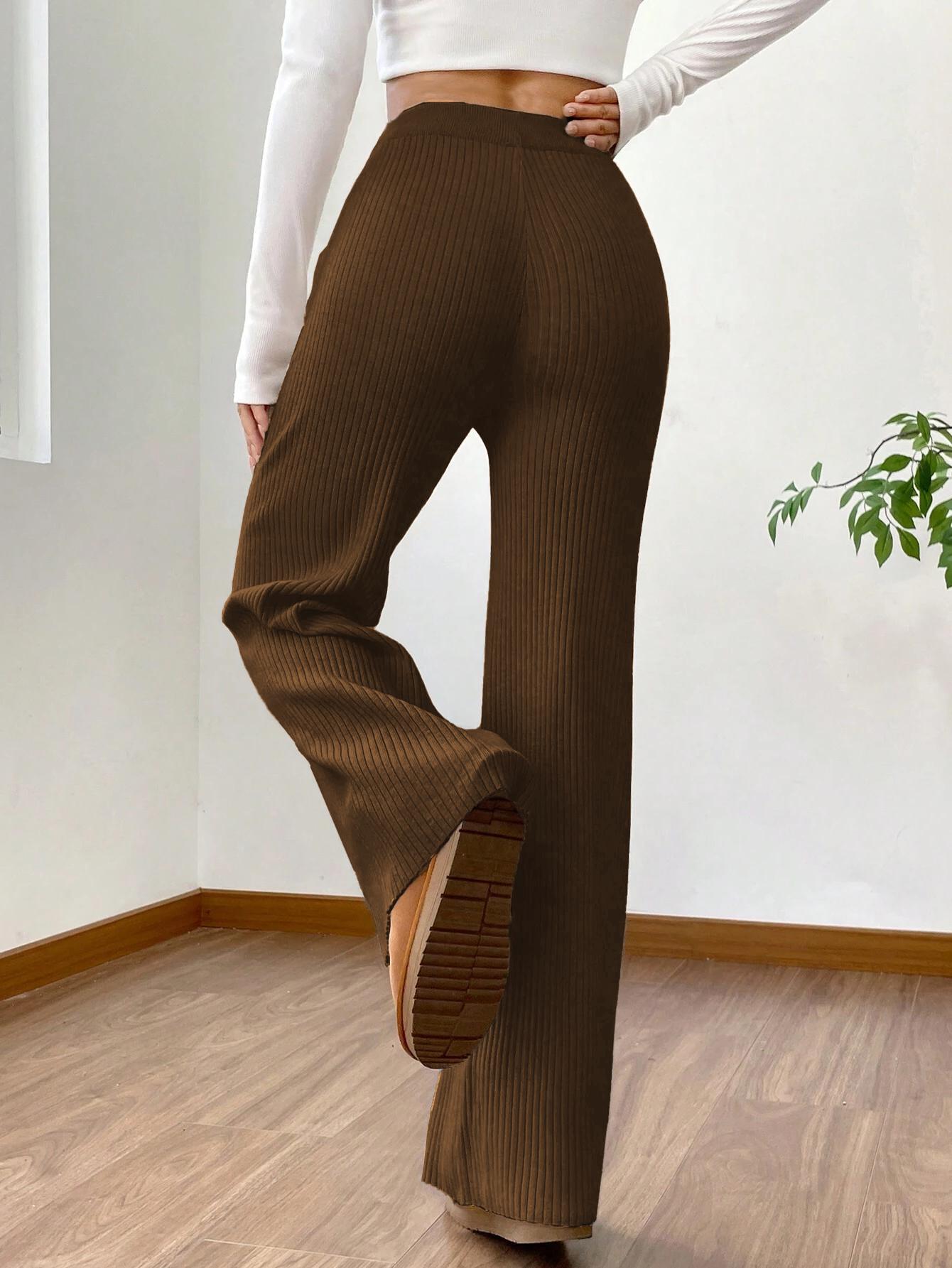 Flare-Leg Pants Sewing Pattern – High-Waisted Style