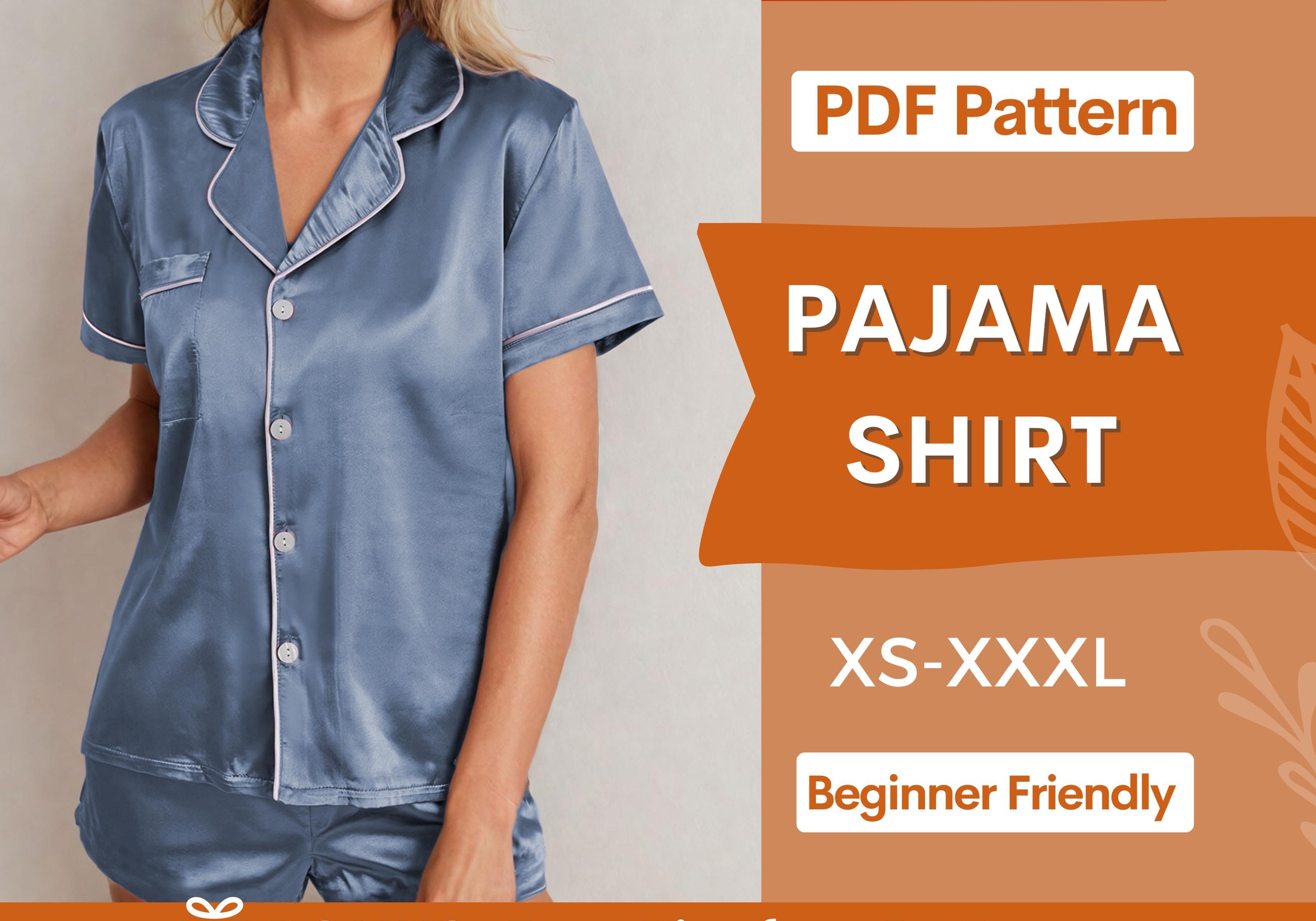 Pajama shirt at indie pattern in USA